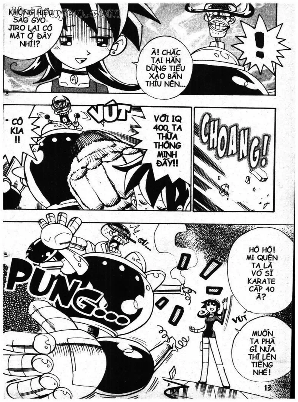 Truyện Tranh Vua Bài Ma Thuật - Duel Masters trang 4