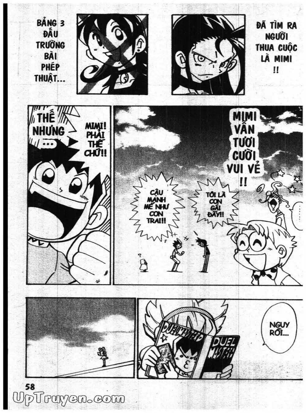 Truyện Tranh Vua Bài Ma Thuật - Duel Masters trang 4