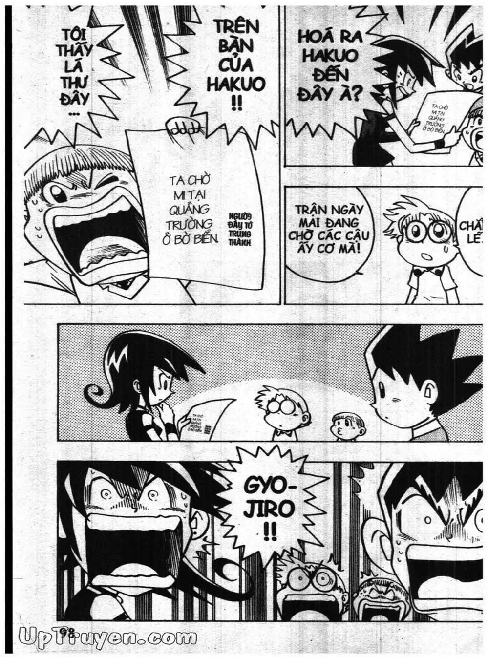 Truyện Tranh Vua Bài Ma Thuật - Duel Masters trang 4