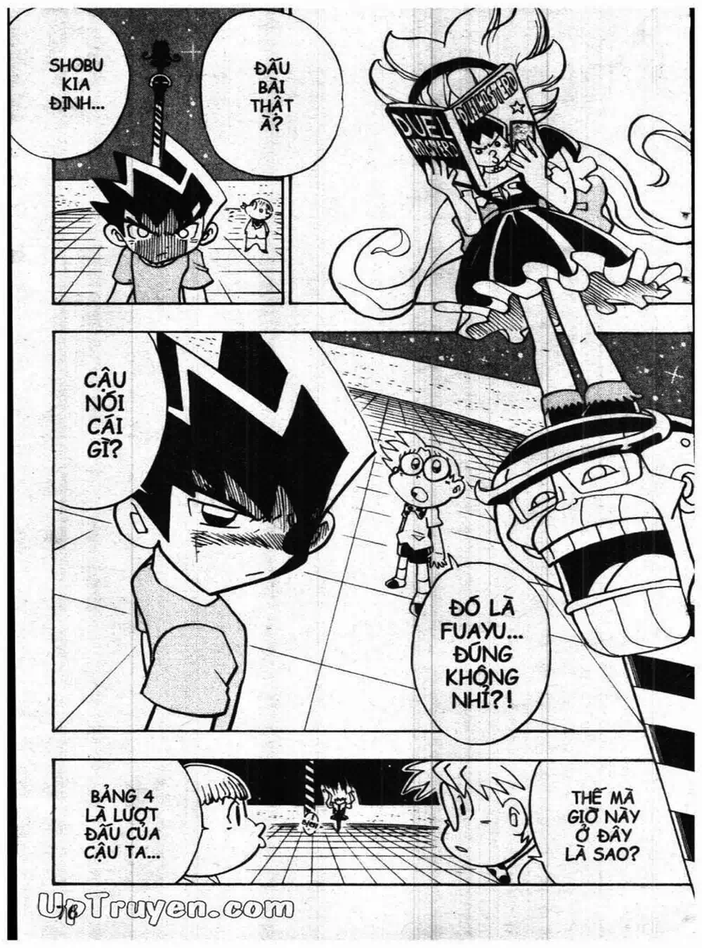 Truyện Tranh Vua Bài Ma Thuật - Duel Masters trang 4