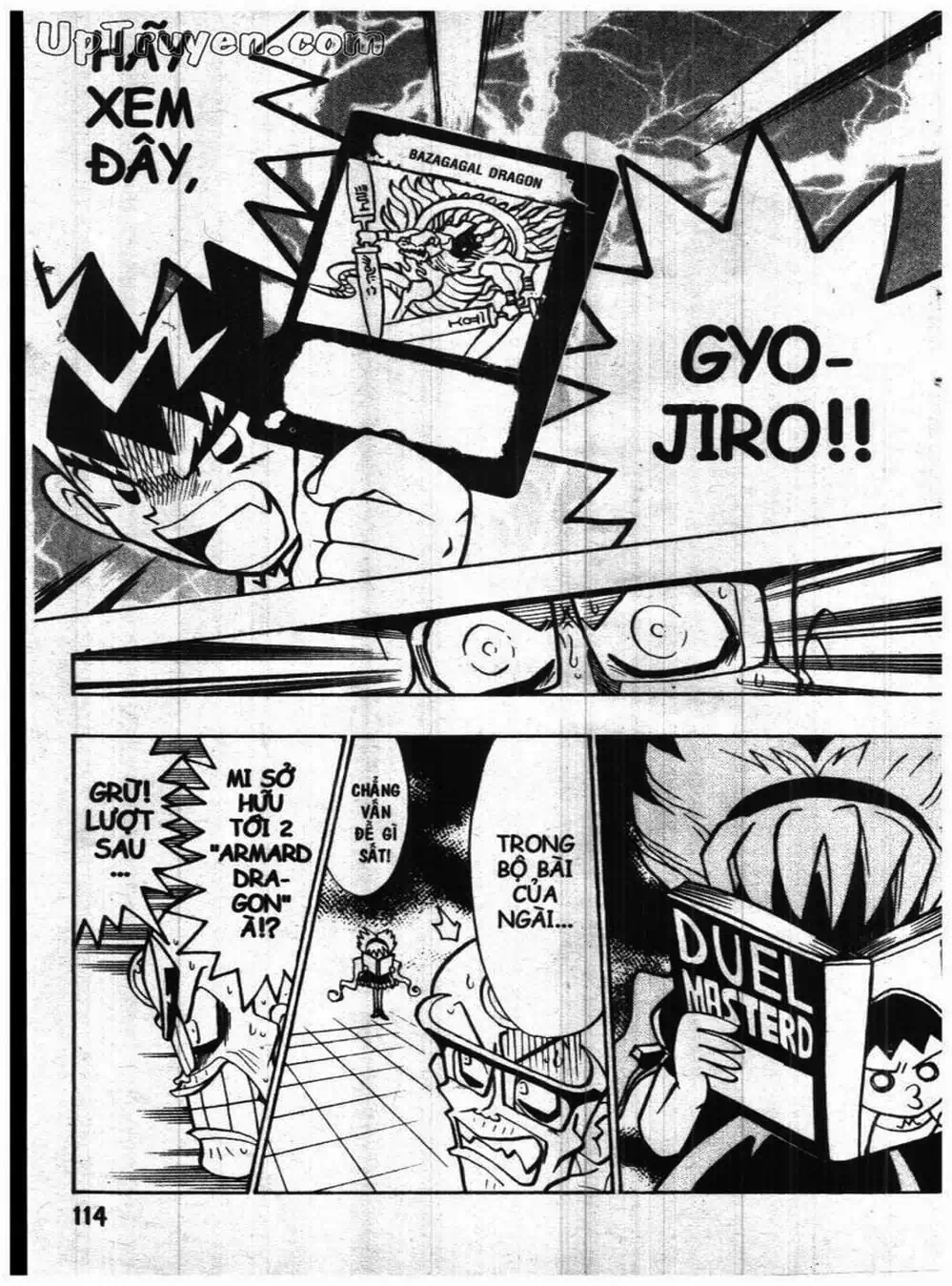 Truyện Tranh Vua Bài Ma Thuật - Duel Masters trang 4