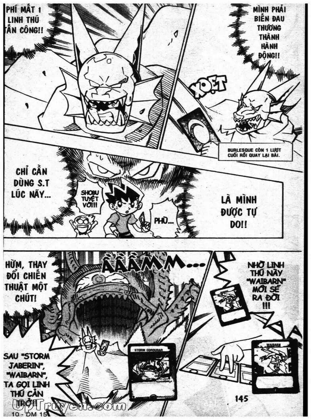 Truyện Tranh Vua Bài Ma Thuật - Duel Masters trang 4