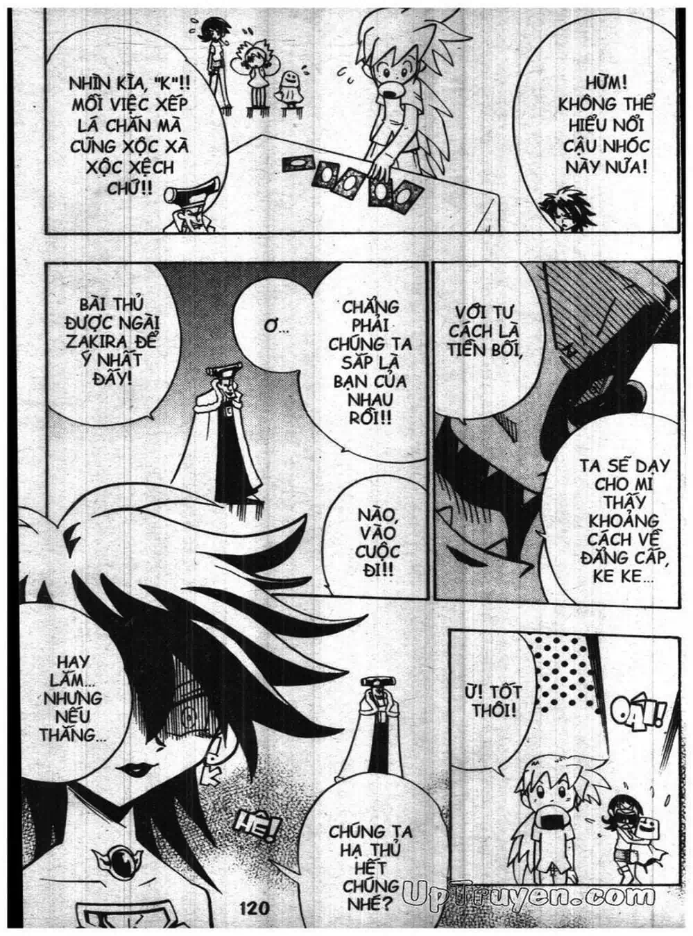 Truyện Tranh Vua Bài Ma Thuật - Duel Masters trang 4