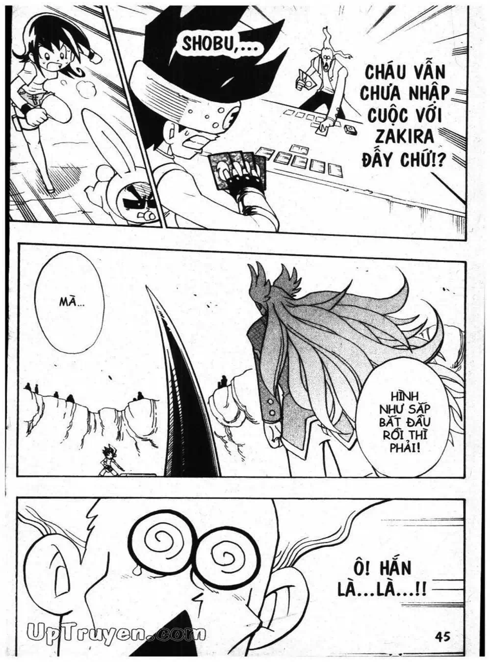 Truyện Tranh Vua Bài Ma Thuật - Duel Masters trang 4