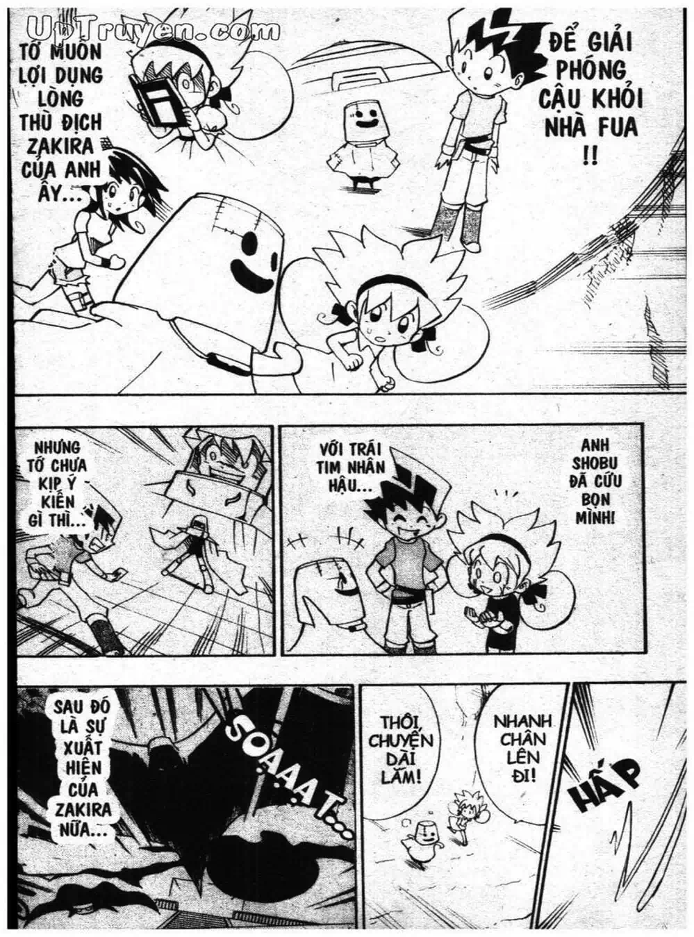 Truyện Tranh Vua Bài Ma Thuật - Duel Masters trang 4