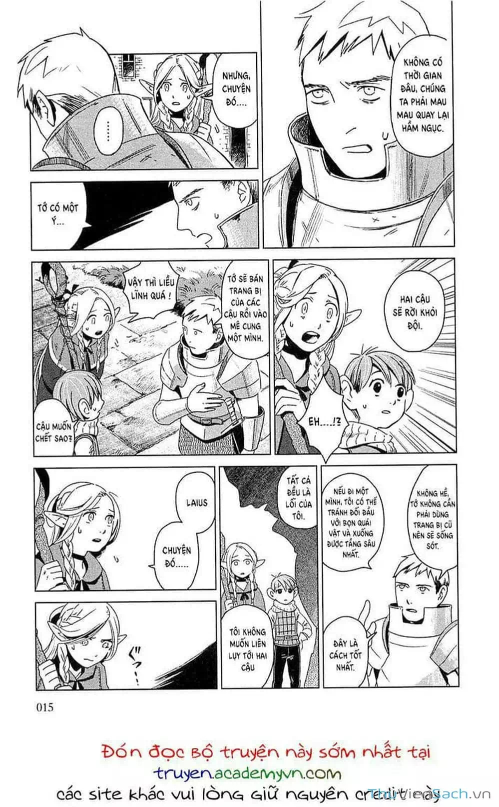 Truyện Tranh Mỹ Vị Hầm Ngục - Dungeon Meshi trang 4