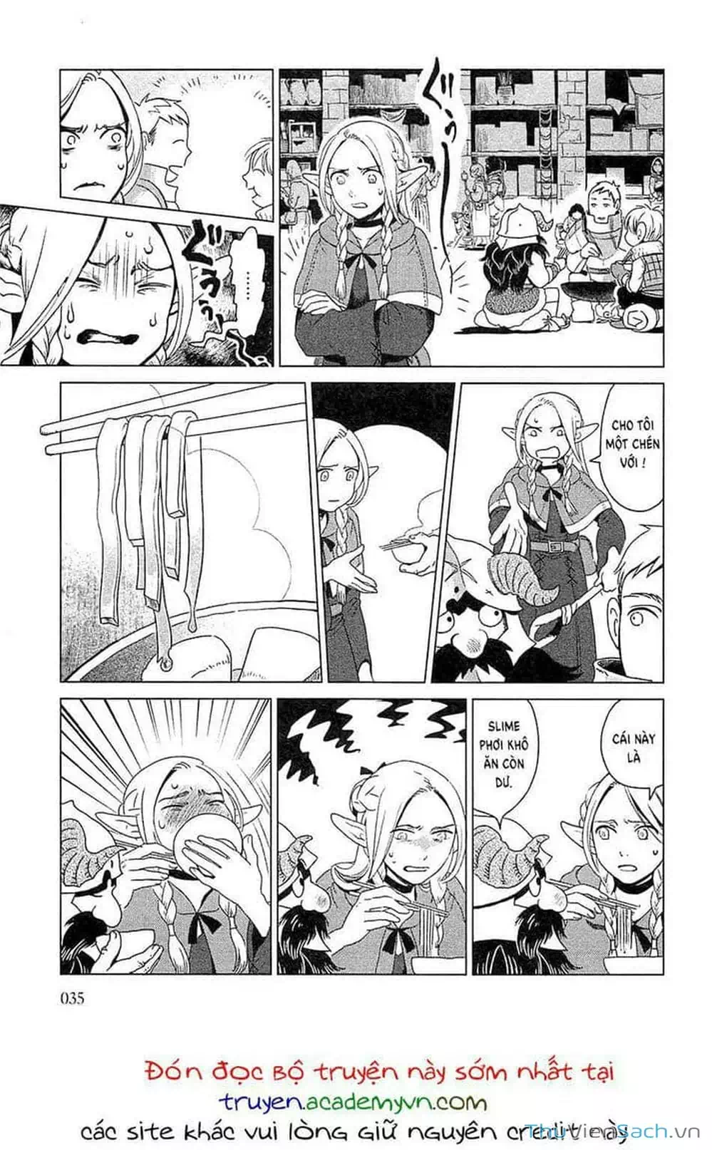 Truyện Tranh Mỹ Vị Hầm Ngục - Dungeon Meshi trang 4