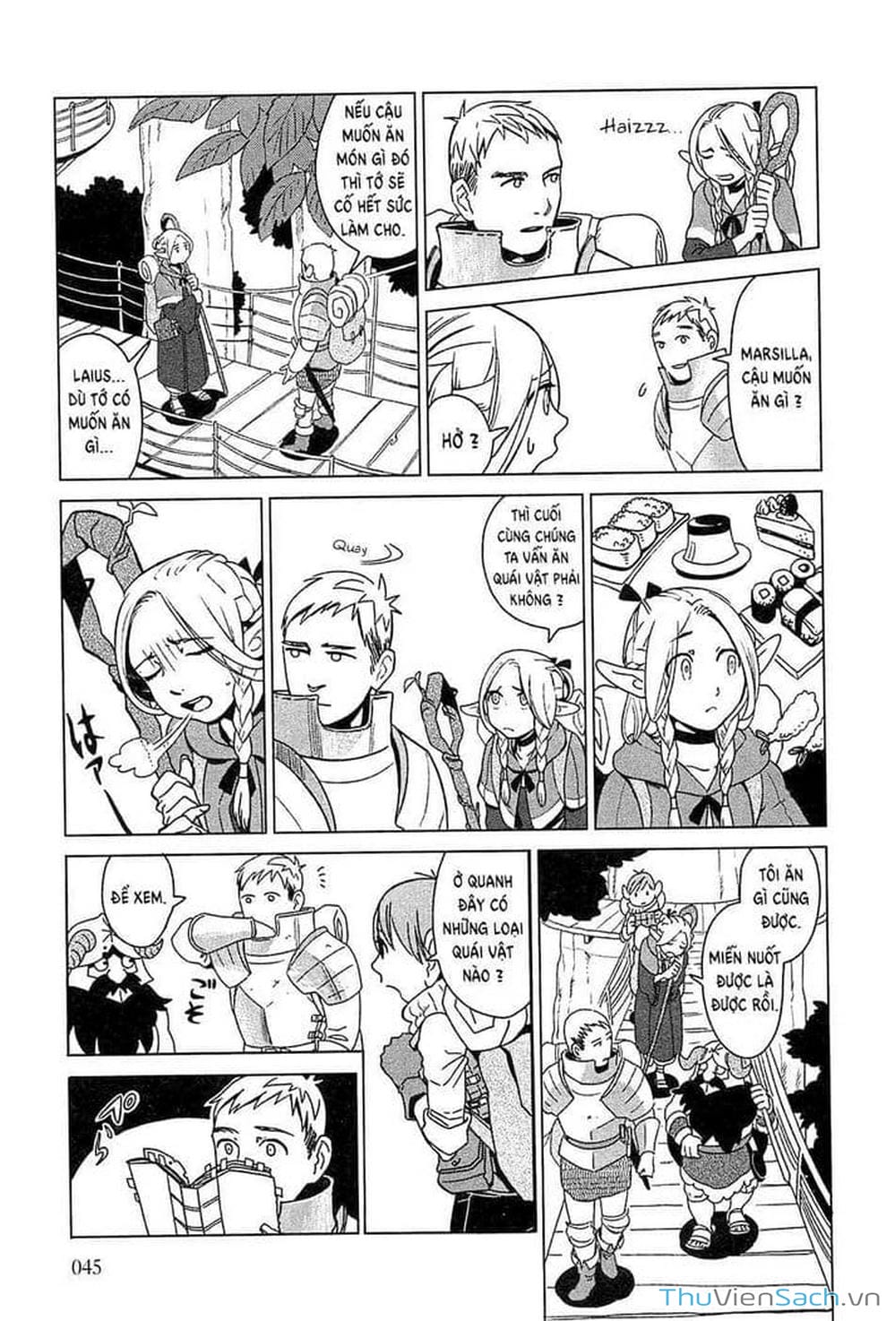 Truyện Tranh Mỹ Vị Hầm Ngục - Dungeon Meshi trang 4