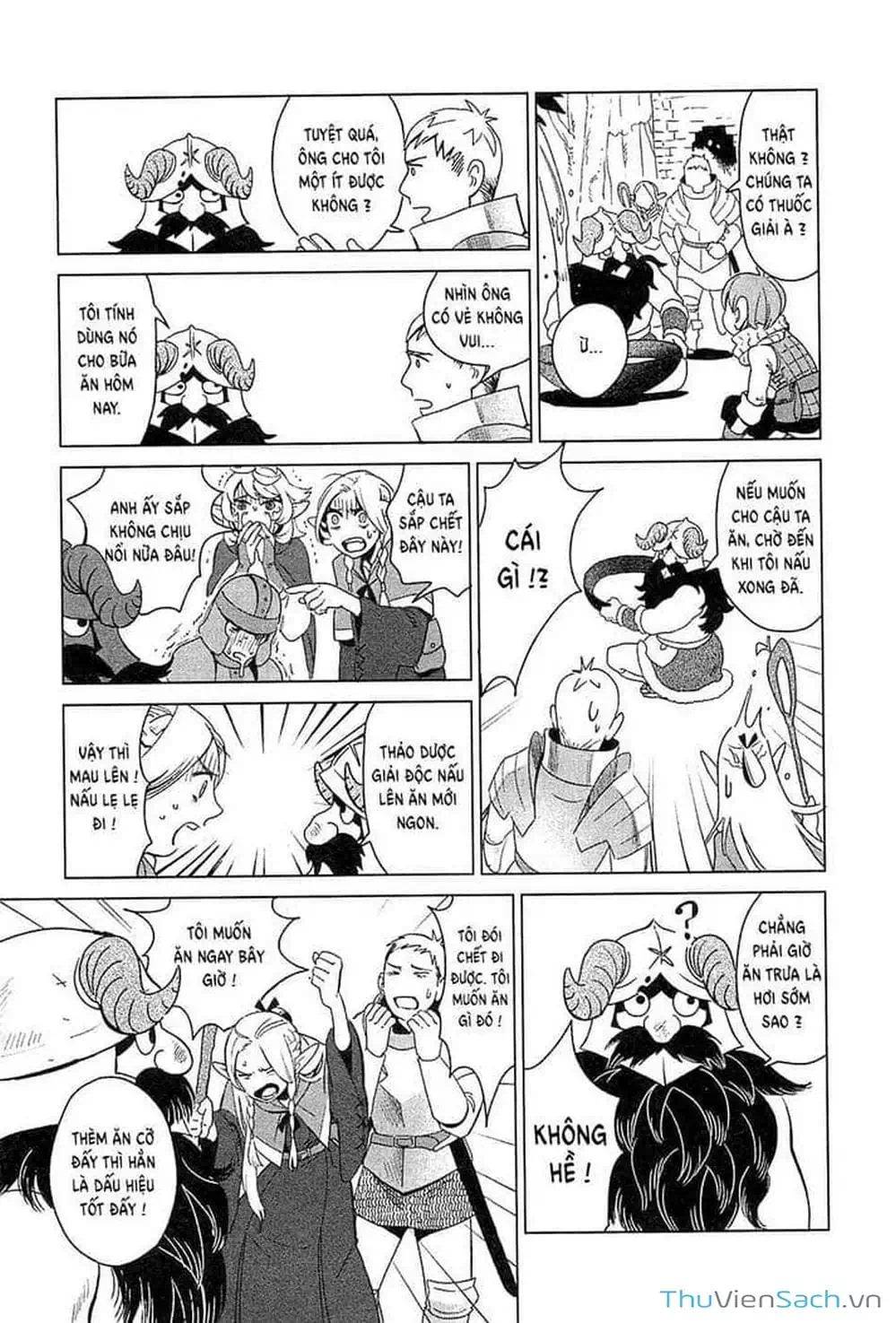 Truyện Tranh Mỹ Vị Hầm Ngục - Dungeon Meshi trang 4