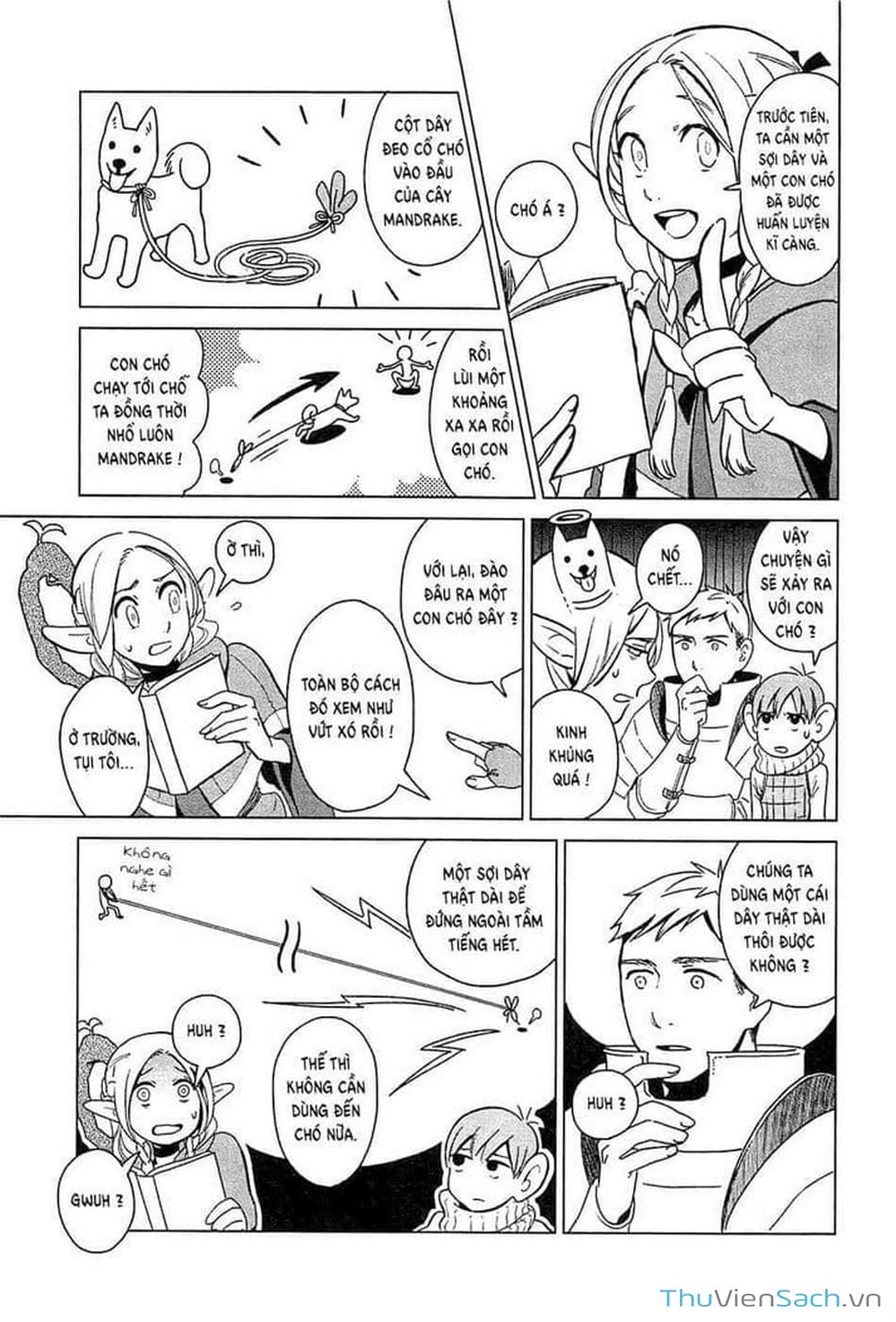 Truyện Tranh Mỹ Vị Hầm Ngục - Dungeon Meshi trang 4