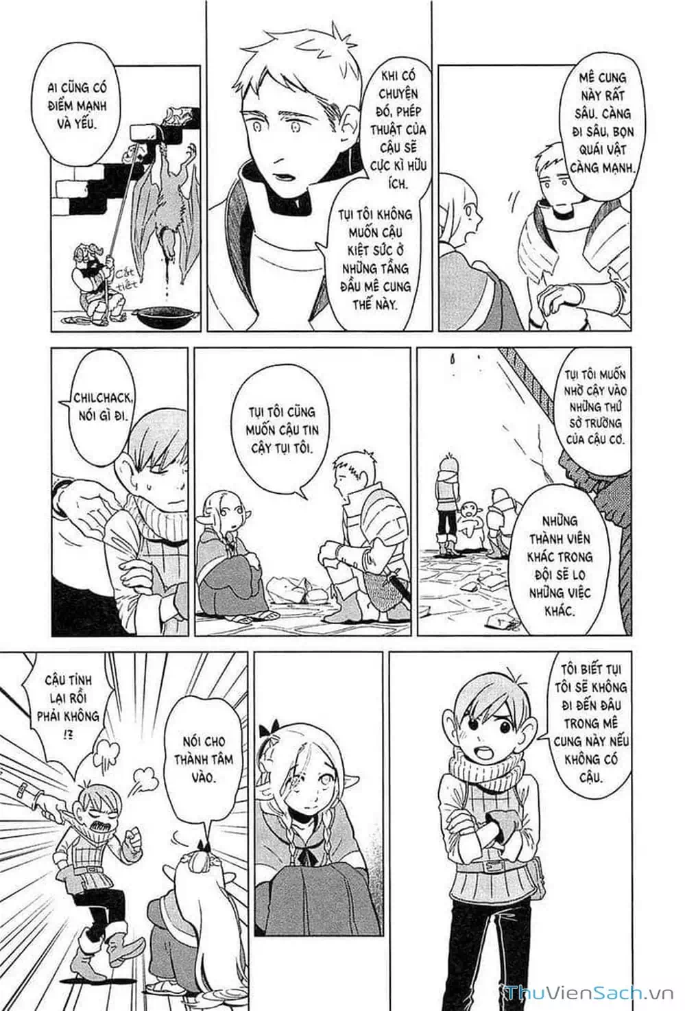 Truyện Tranh Mỹ Vị Hầm Ngục - Dungeon Meshi trang 4