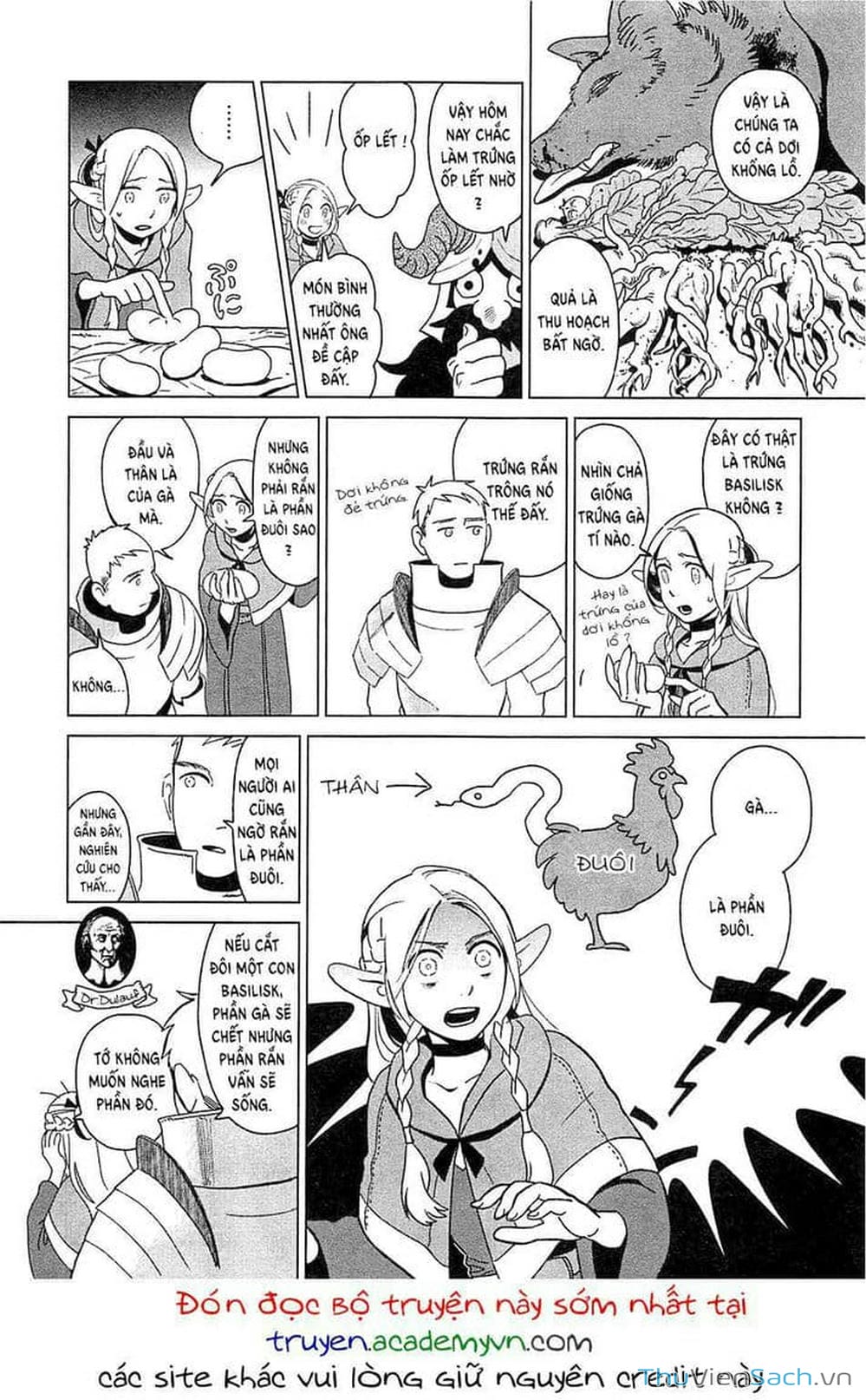 Truyện Tranh Mỹ Vị Hầm Ngục - Dungeon Meshi trang 4