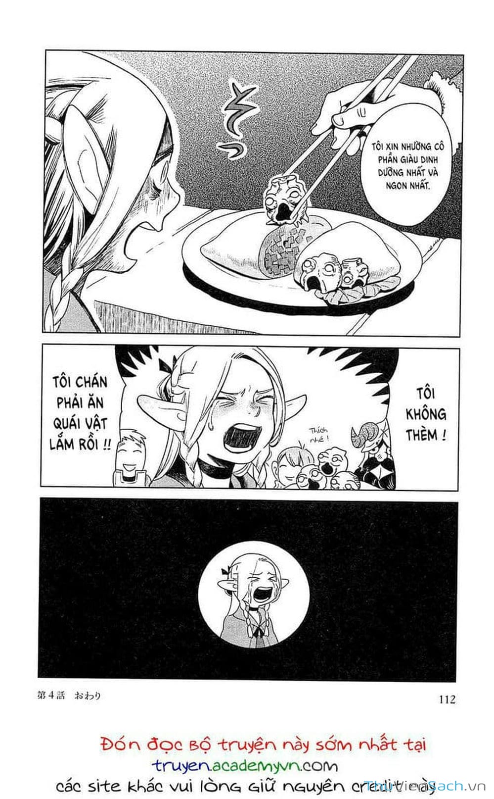 Truyện Tranh Mỹ Vị Hầm Ngục - Dungeon Meshi trang 4