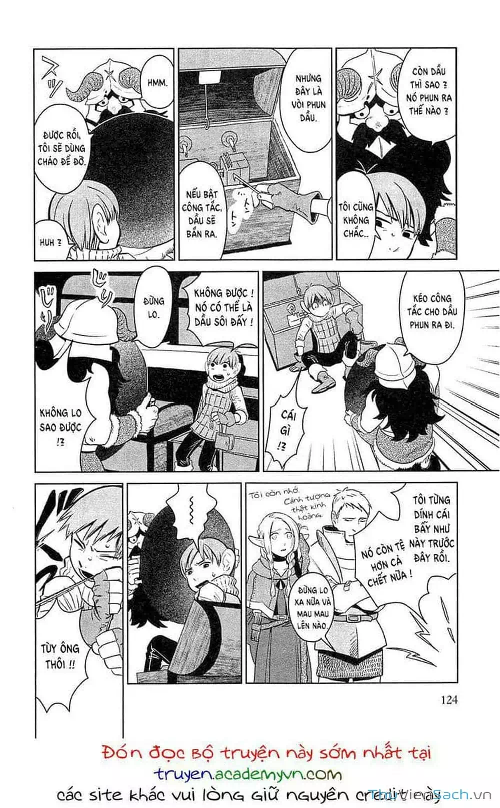 Truyện Tranh Mỹ Vị Hầm Ngục - Dungeon Meshi trang 4