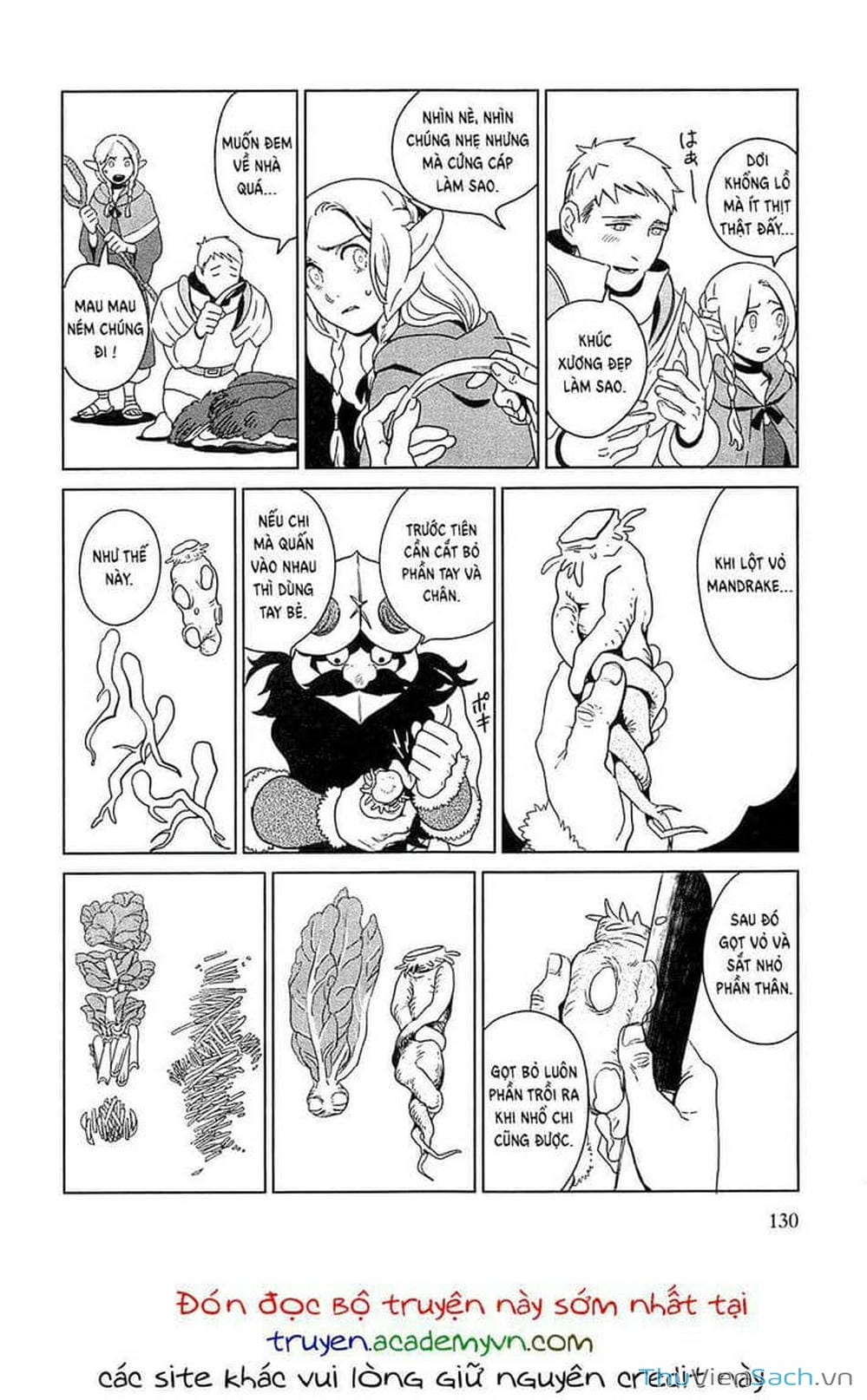 Truyện Tranh Mỹ Vị Hầm Ngục - Dungeon Meshi trang 4