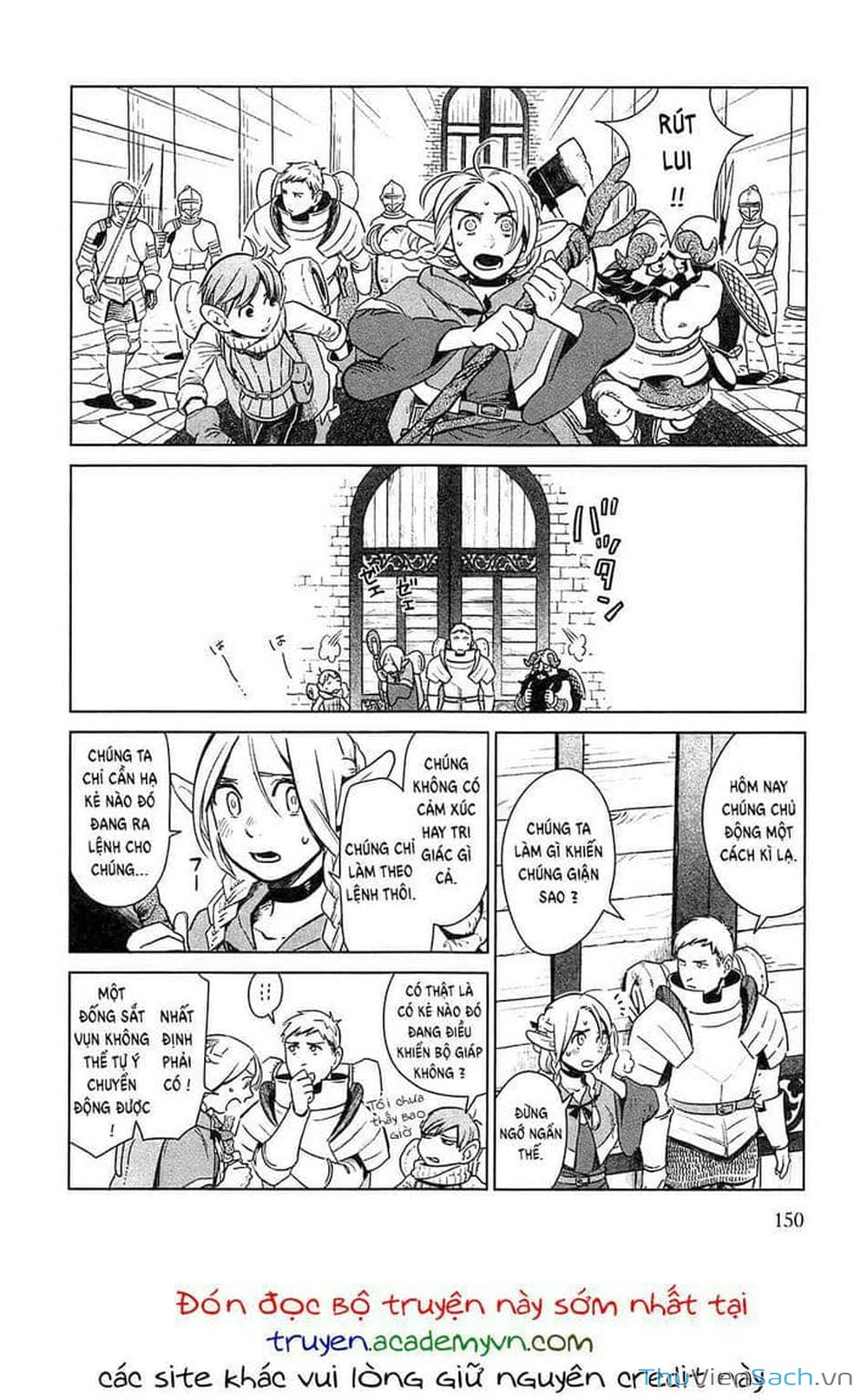 Truyện Tranh Mỹ Vị Hầm Ngục - Dungeon Meshi trang 4