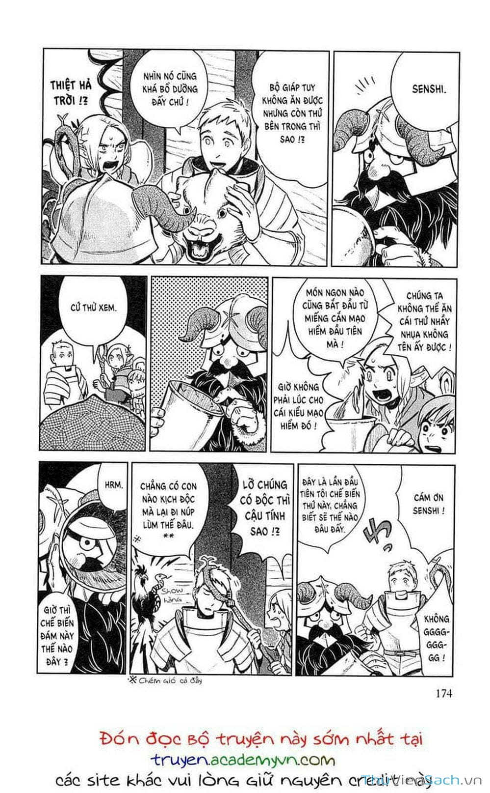 Truyện Tranh Mỹ Vị Hầm Ngục - Dungeon Meshi trang 4