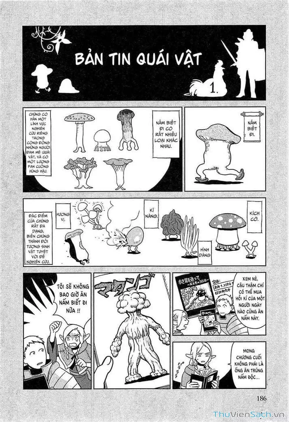 Truyện Tranh Mỹ Vị Hầm Ngục - Dungeon Meshi trang 4