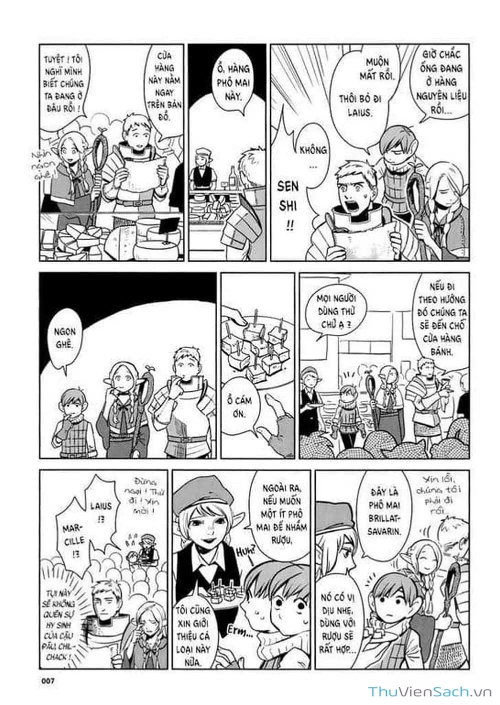 Truyện Tranh Mỹ Vị Hầm Ngục - Dungeon Meshi trang 4