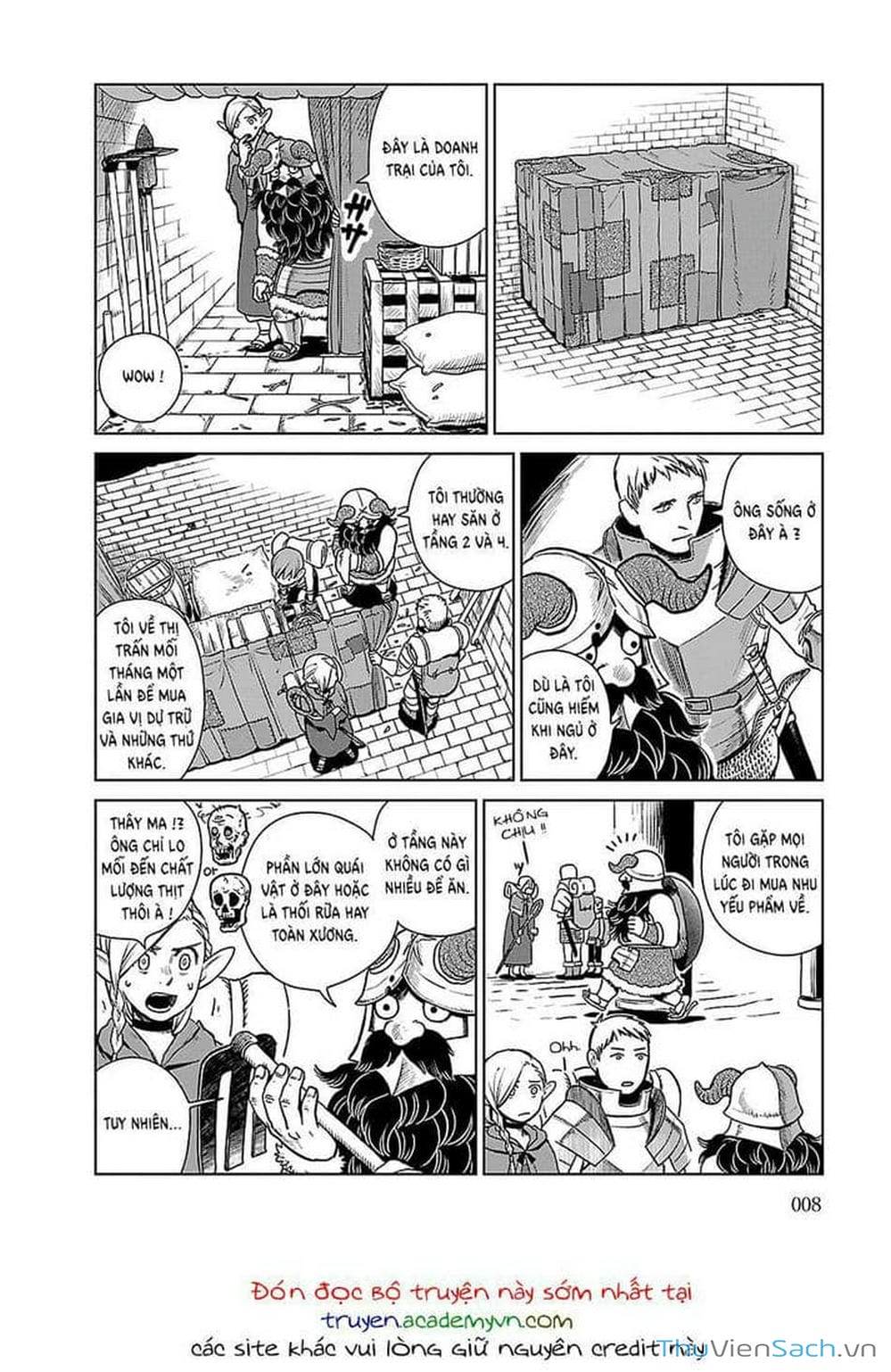 Truyện Tranh Mỹ Vị Hầm Ngục - Dungeon Meshi trang 202