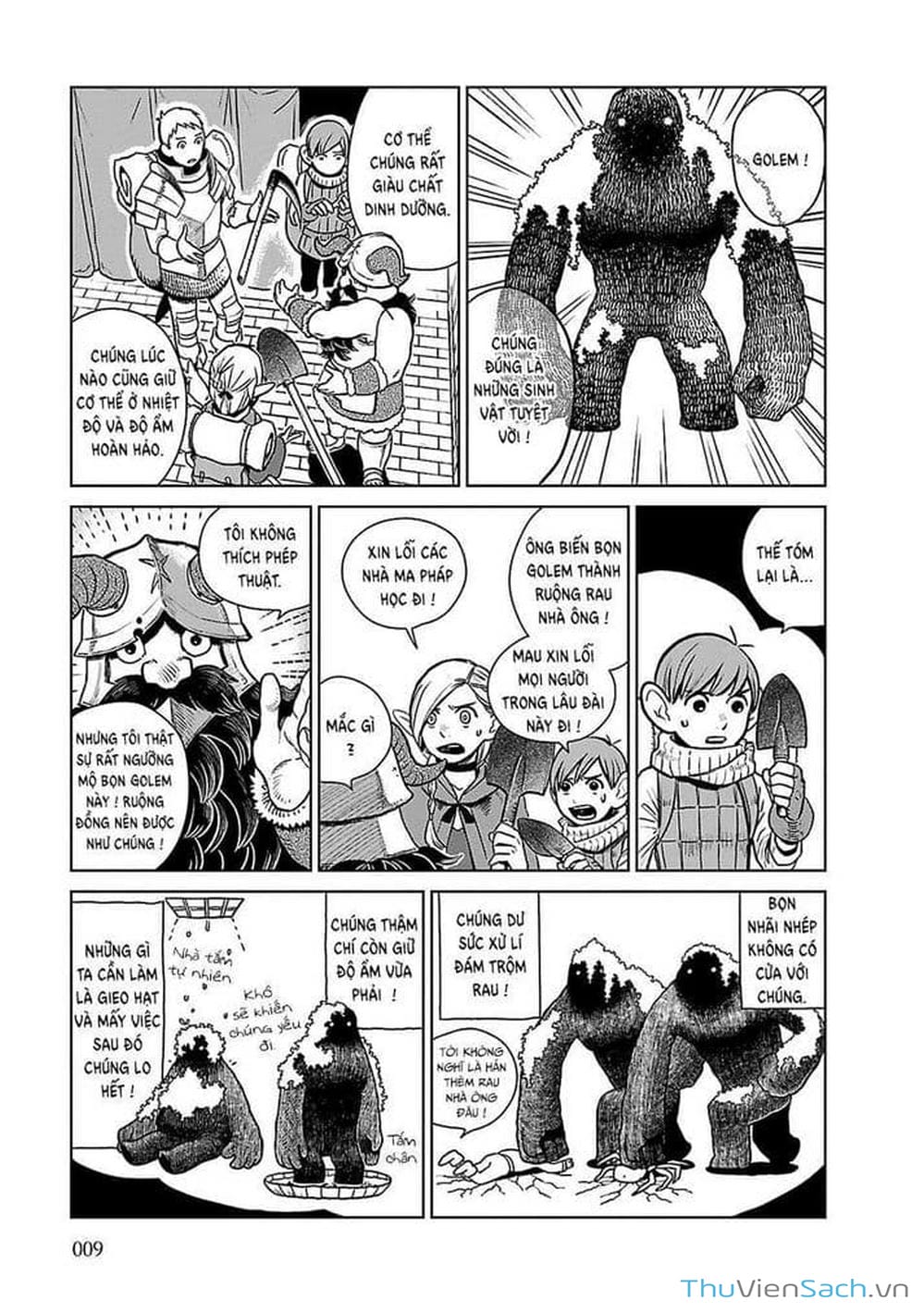 Truyện Tranh Mỹ Vị Hầm Ngục - Dungeon Meshi trang 4