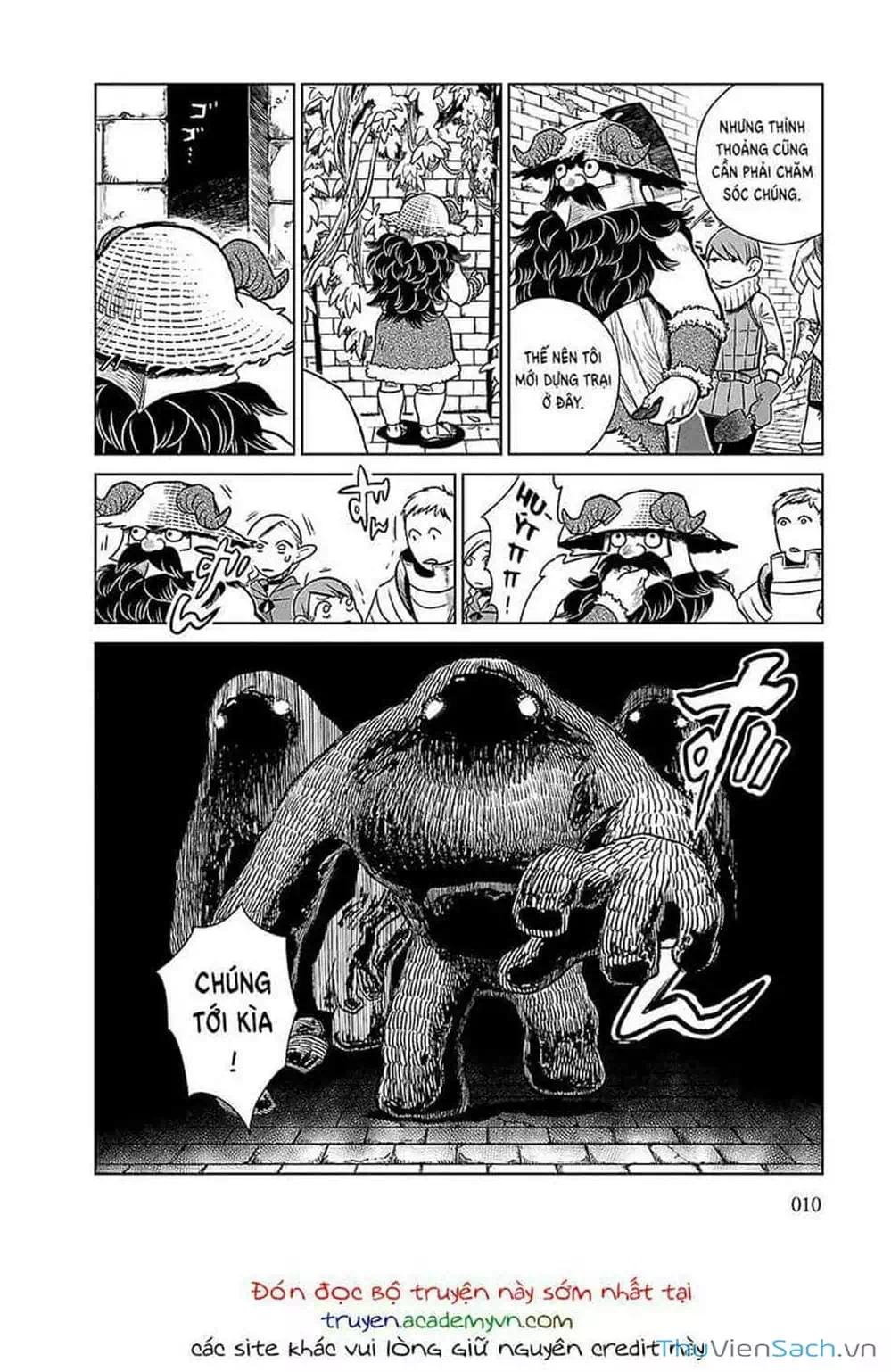 Truyện Tranh Mỹ Vị Hầm Ngục - Dungeon Meshi trang 4