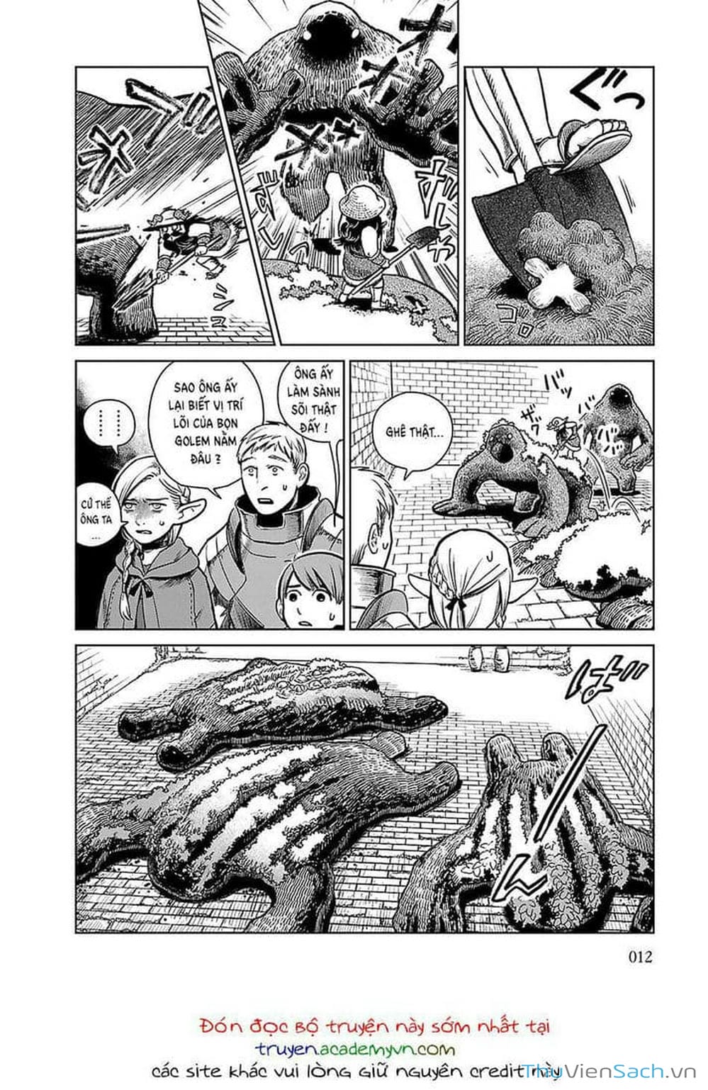 Truyện Tranh Mỹ Vị Hầm Ngục - Dungeon Meshi trang 4