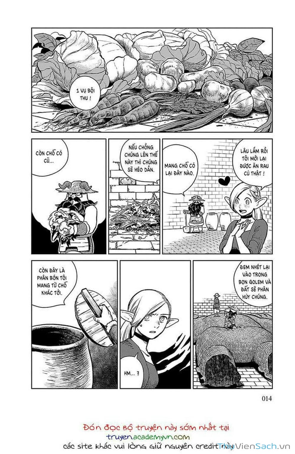 Truyện Tranh Mỹ Vị Hầm Ngục - Dungeon Meshi trang 4