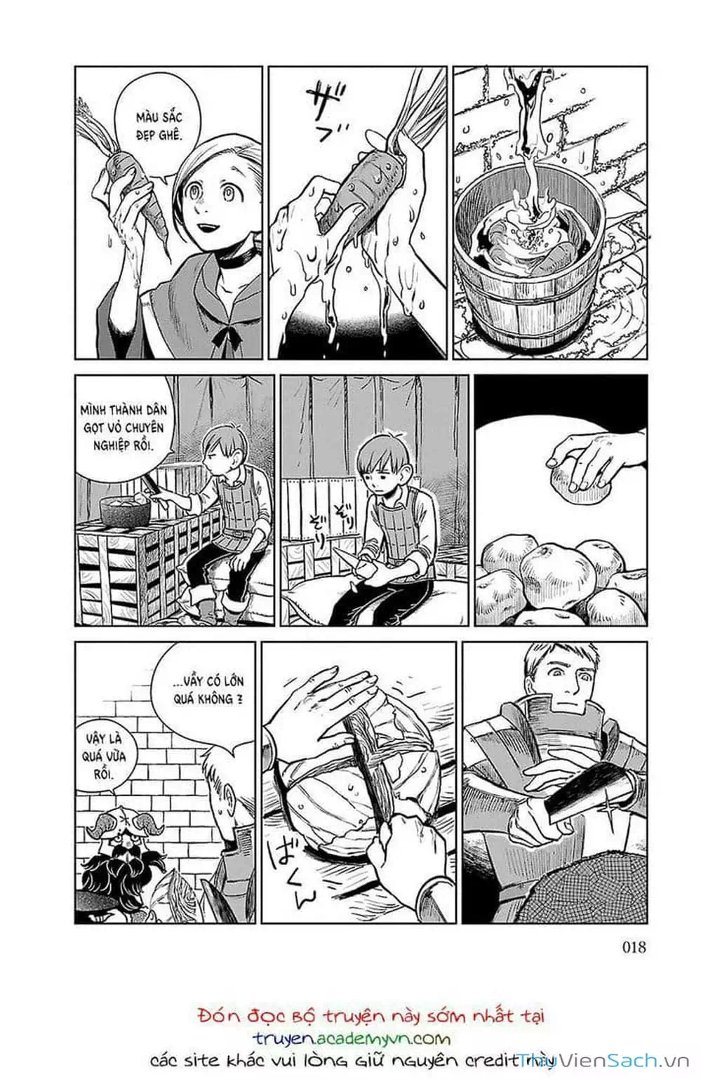 Truyện Tranh Mỹ Vị Hầm Ngục - Dungeon Meshi trang 4