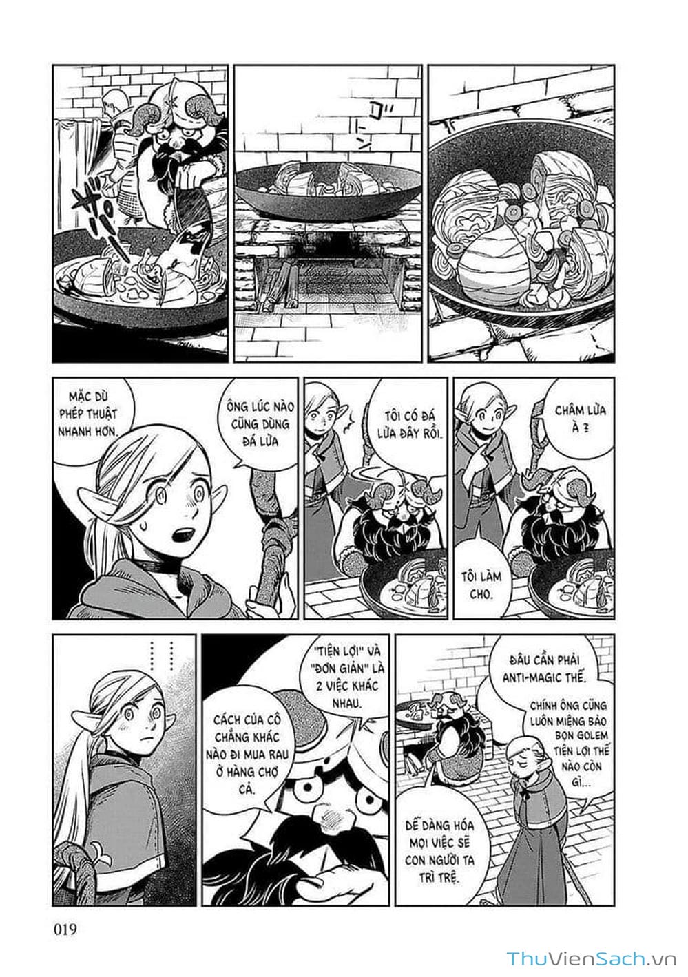 Truyện Tranh Mỹ Vị Hầm Ngục - Dungeon Meshi trang 4
