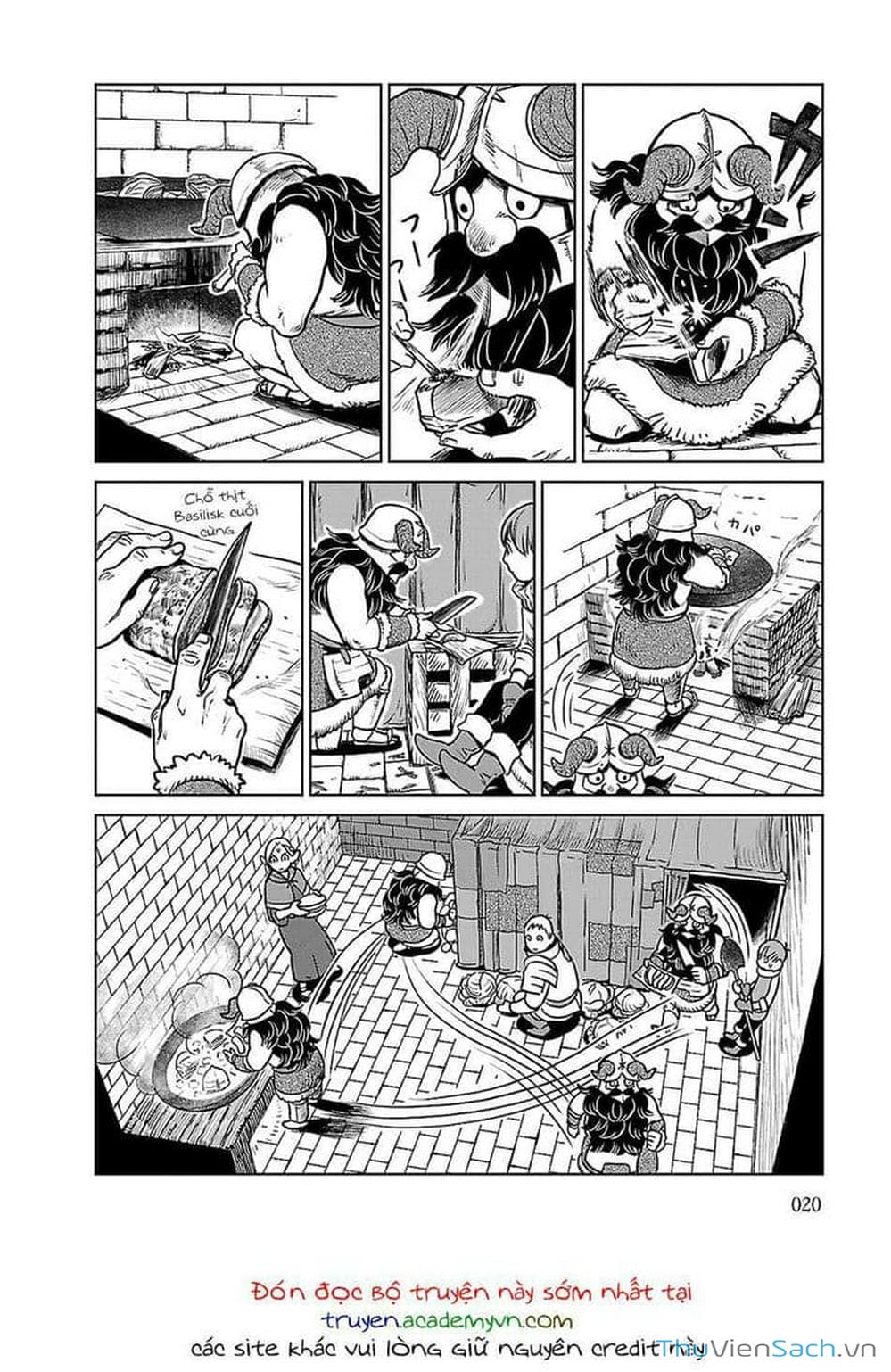 Truyện Tranh Mỹ Vị Hầm Ngục - Dungeon Meshi trang 4