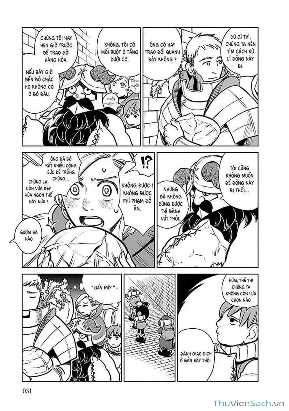 Truyện Tranh Mỹ Vị Hầm Ngục - Dungeon Meshi trang 4