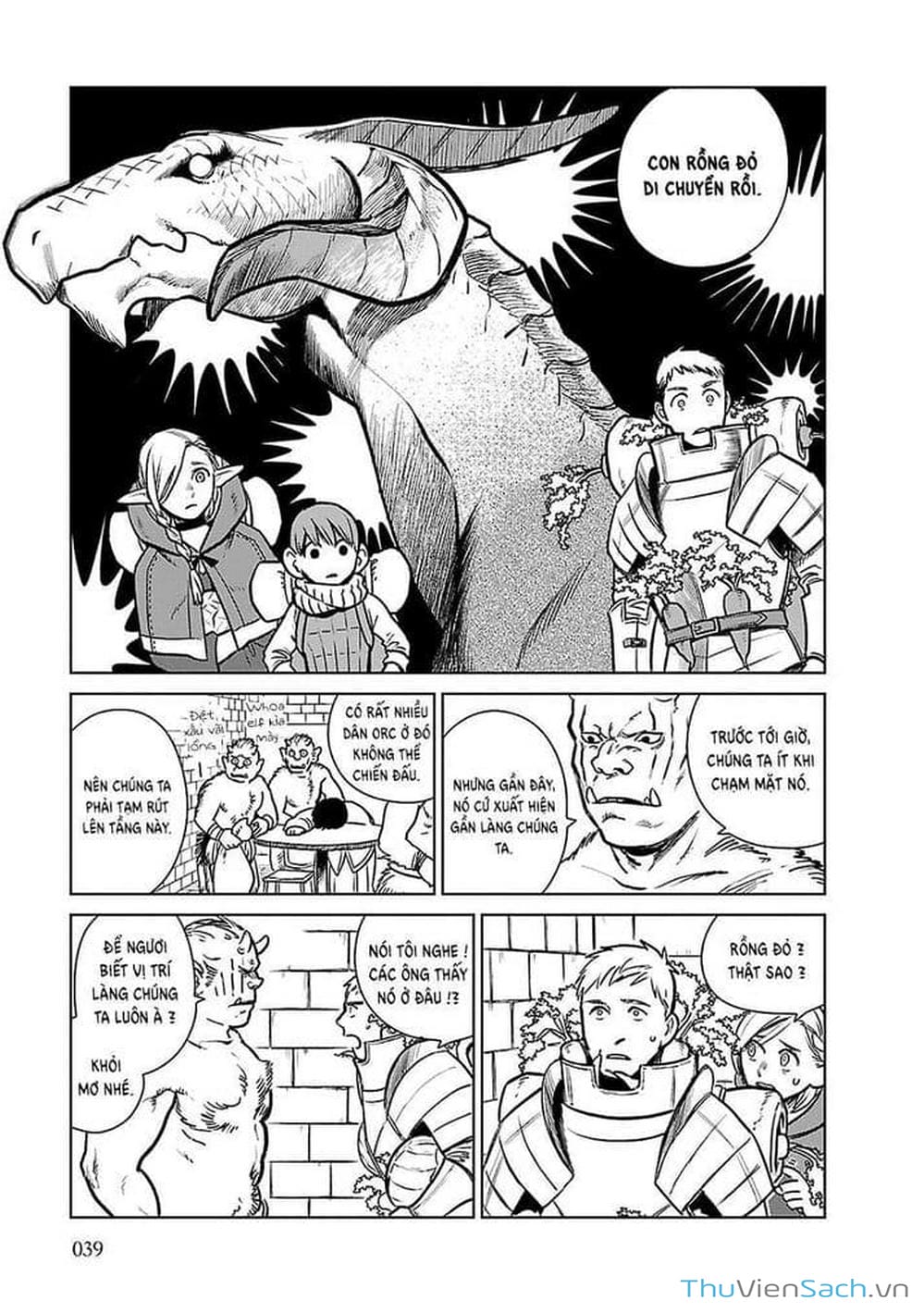 Truyện Tranh Mỹ Vị Hầm Ngục - Dungeon Meshi trang 4