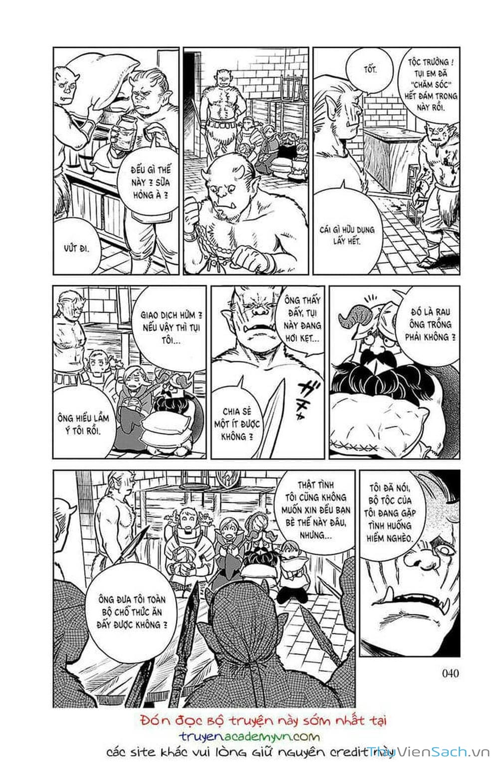 Truyện Tranh Mỹ Vị Hầm Ngục - Dungeon Meshi trang 4