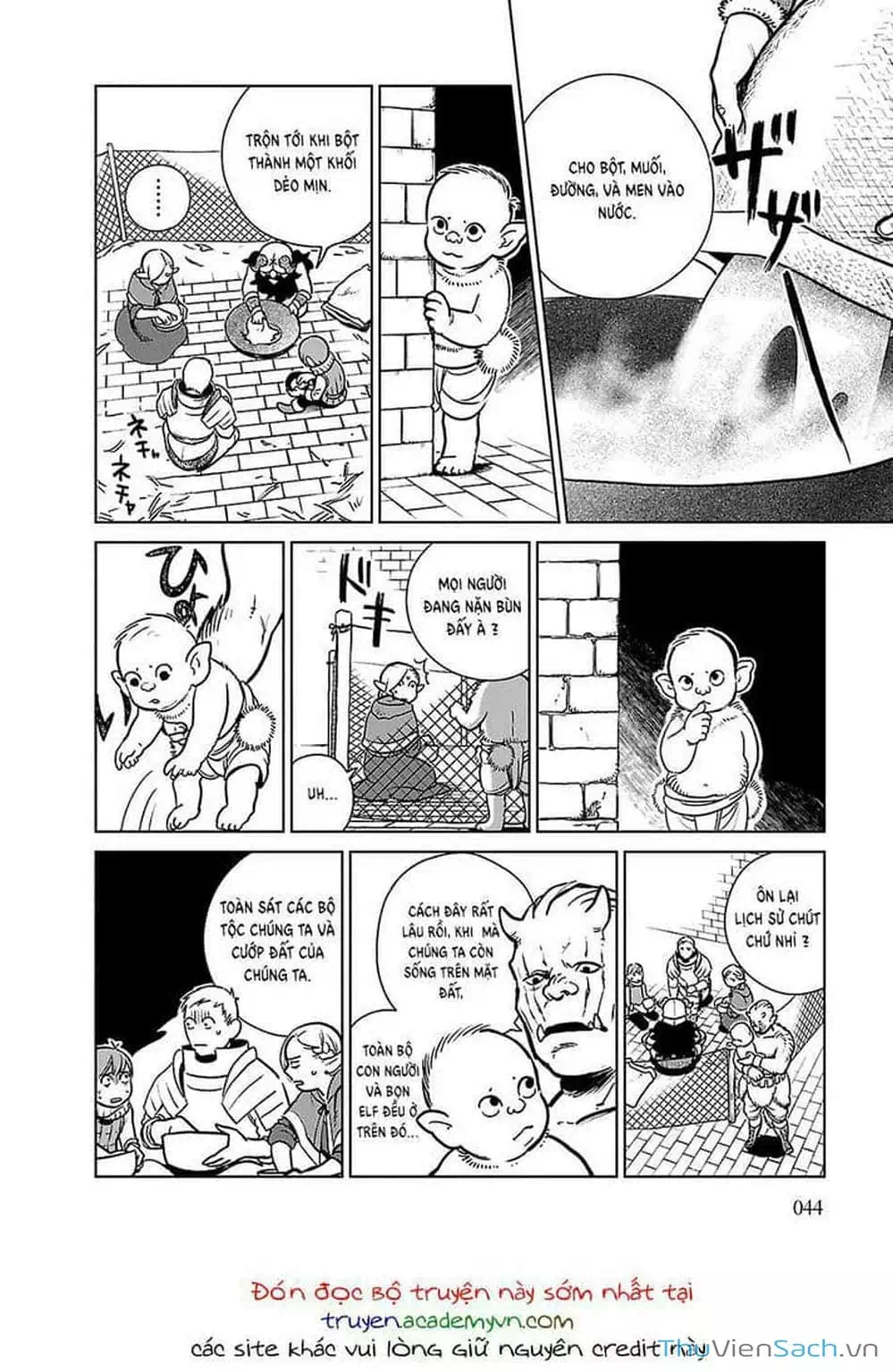 Truyện Tranh Mỹ Vị Hầm Ngục - Dungeon Meshi trang 4