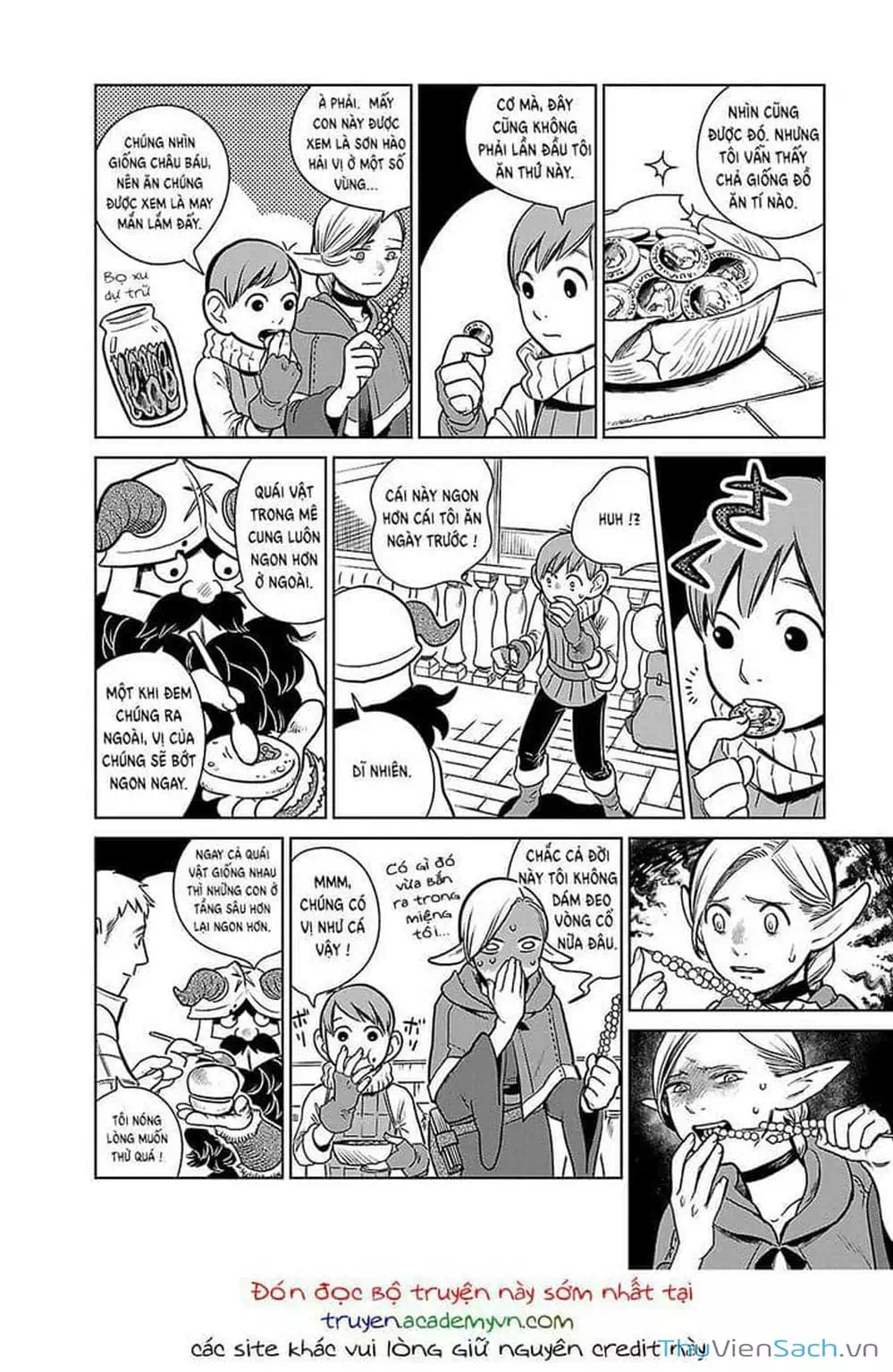 Truyện Tranh Mỹ Vị Hầm Ngục - Dungeon Meshi trang 4