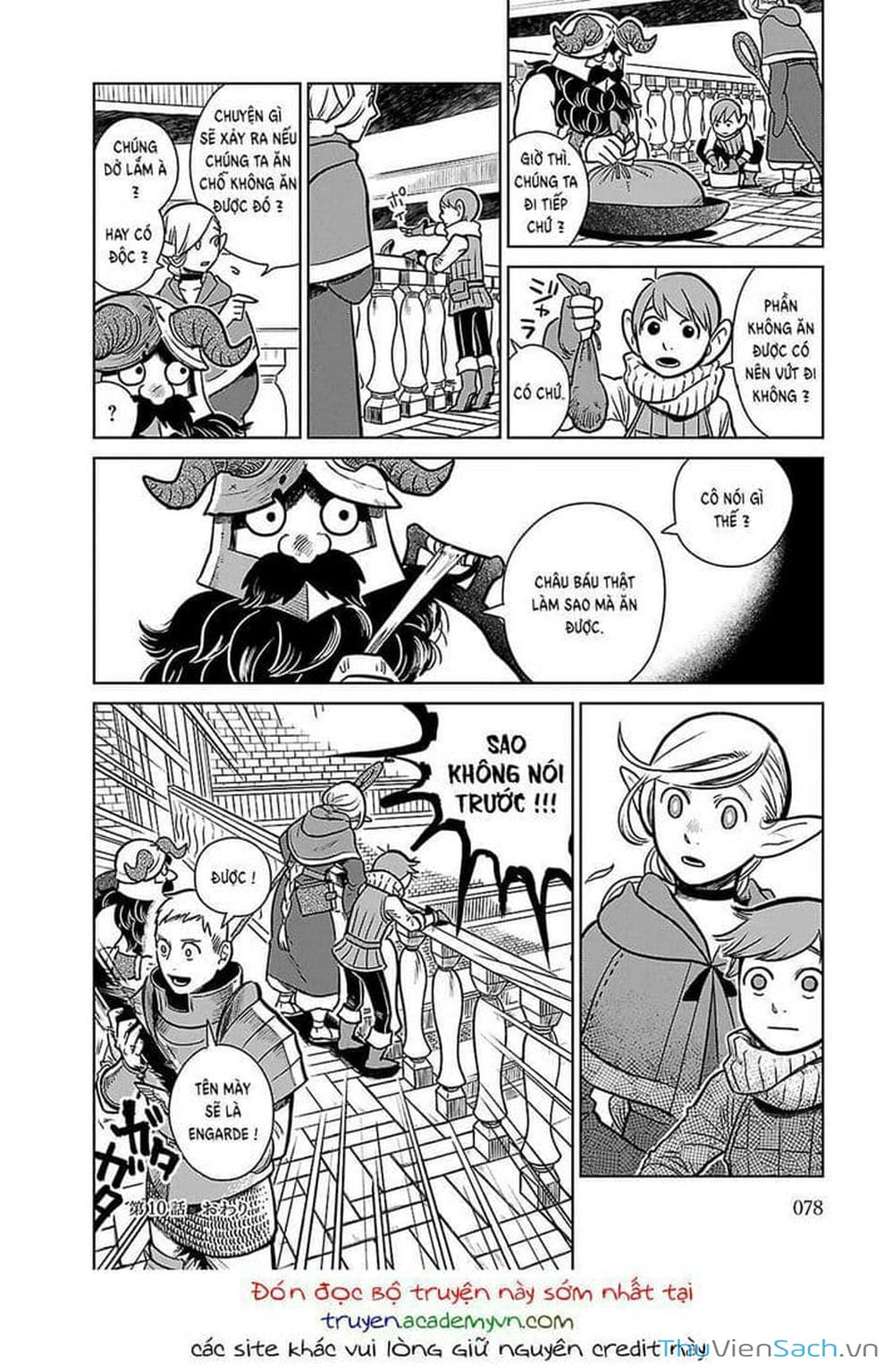 Truyện Tranh Mỹ Vị Hầm Ngục - Dungeon Meshi trang 4