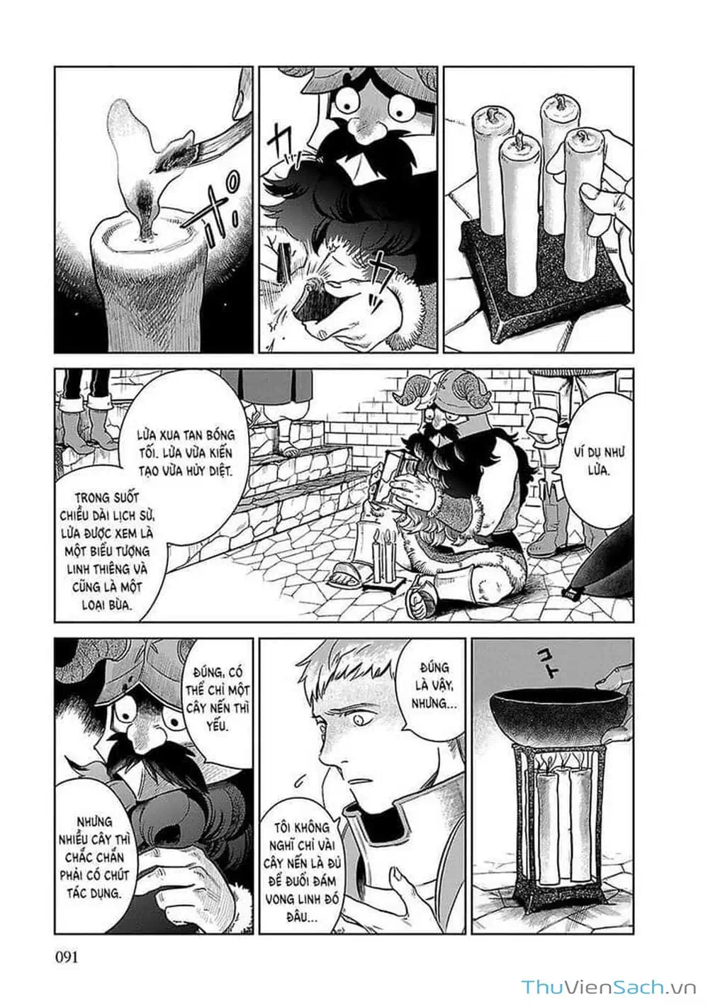 Truyện Tranh Mỹ Vị Hầm Ngục - Dungeon Meshi trang 4