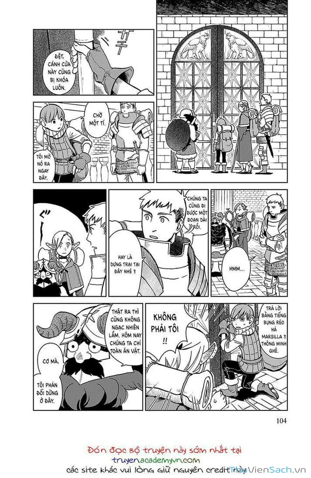 Truyện Tranh Mỹ Vị Hầm Ngục - Dungeon Meshi trang 4
