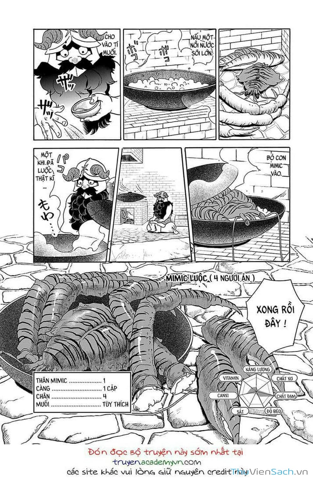 Truyện Tranh Mỹ Vị Hầm Ngục - Dungeon Meshi trang 4