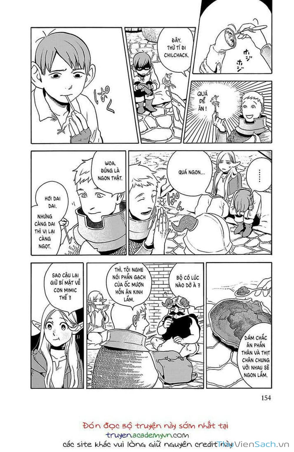 Truyện Tranh Mỹ Vị Hầm Ngục - Dungeon Meshi trang 4