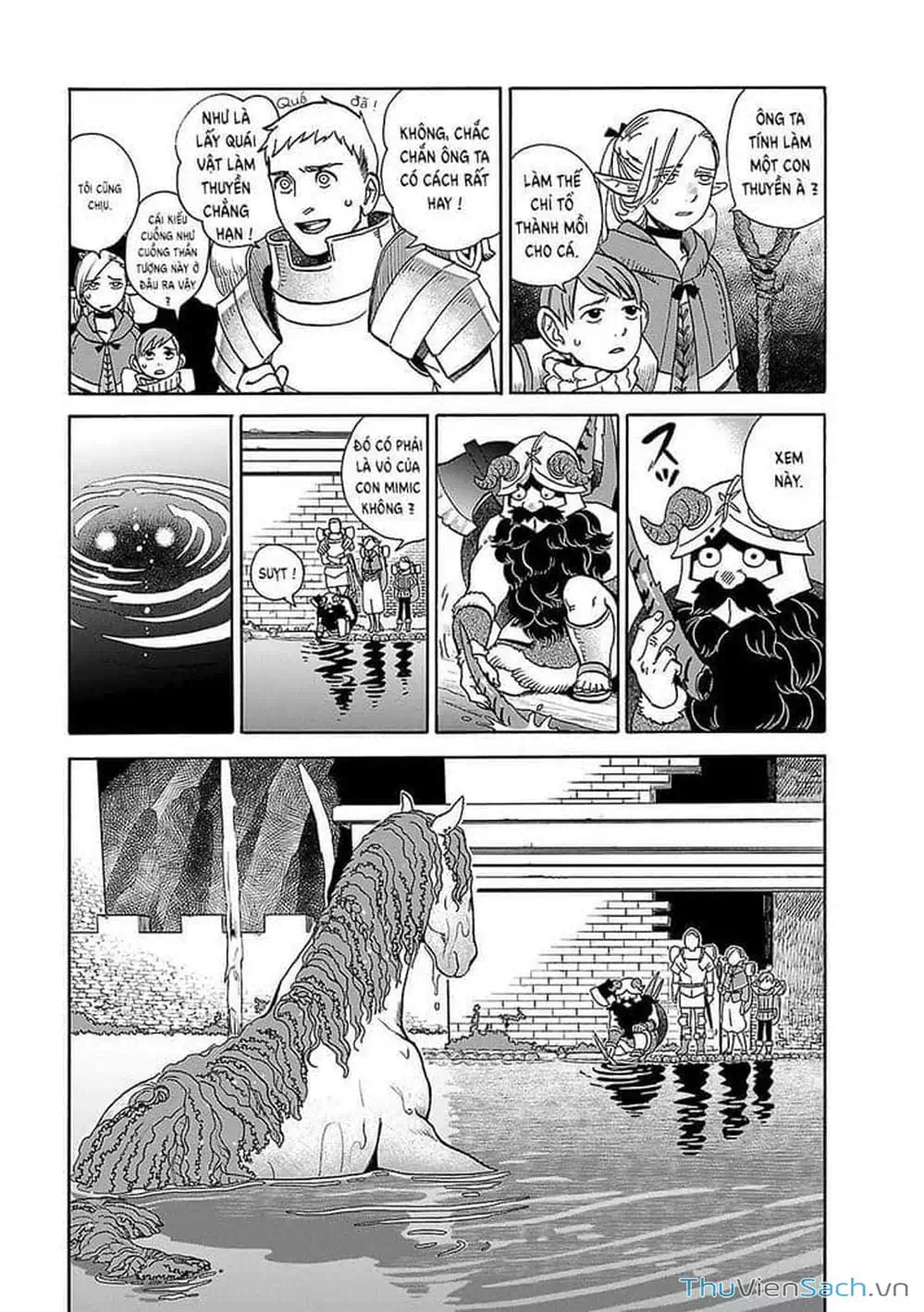 Truyện Tranh Mỹ Vị Hầm Ngục - Dungeon Meshi trang 4