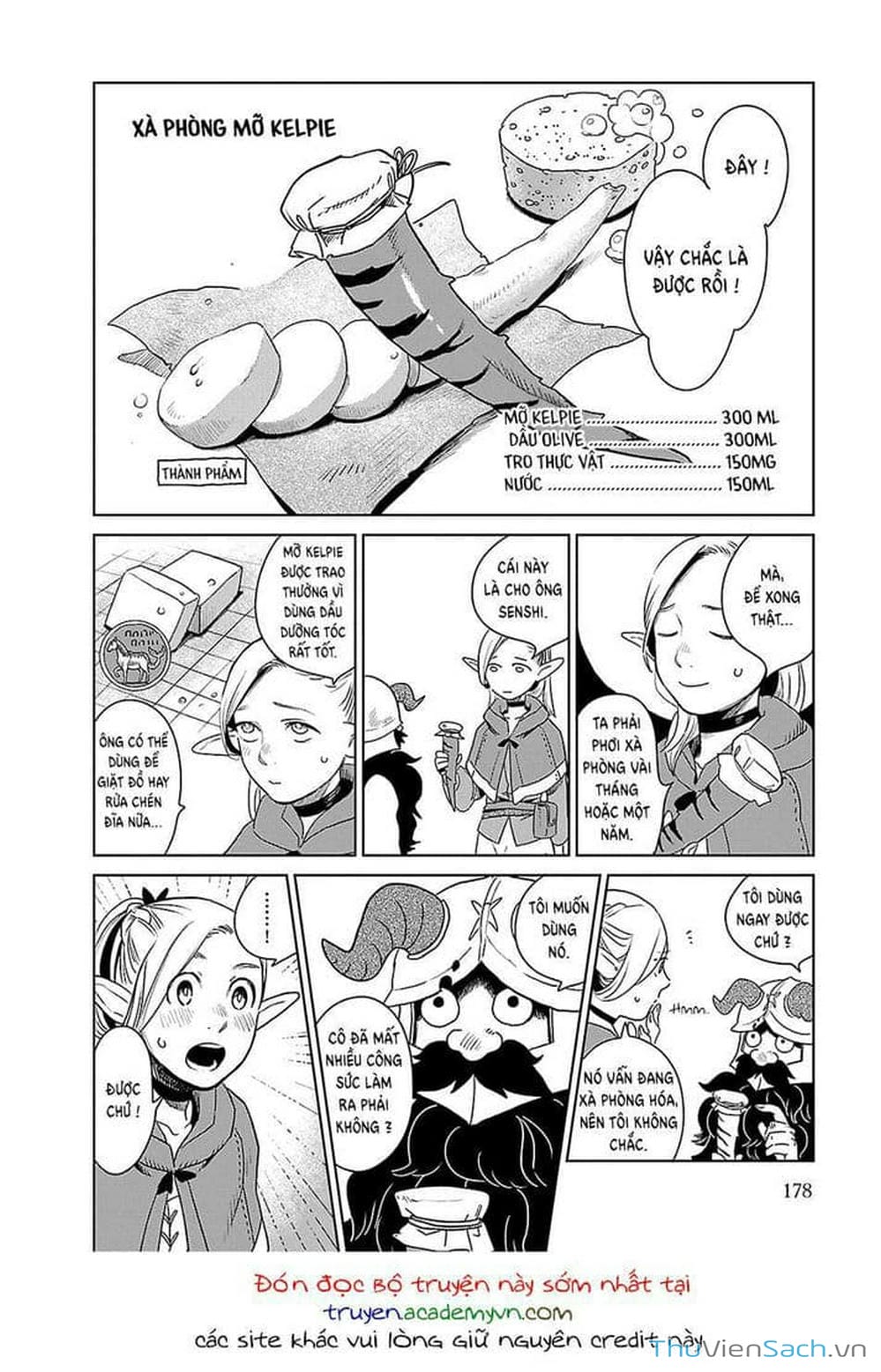 Truyện Tranh Mỹ Vị Hầm Ngục - Dungeon Meshi trang 4