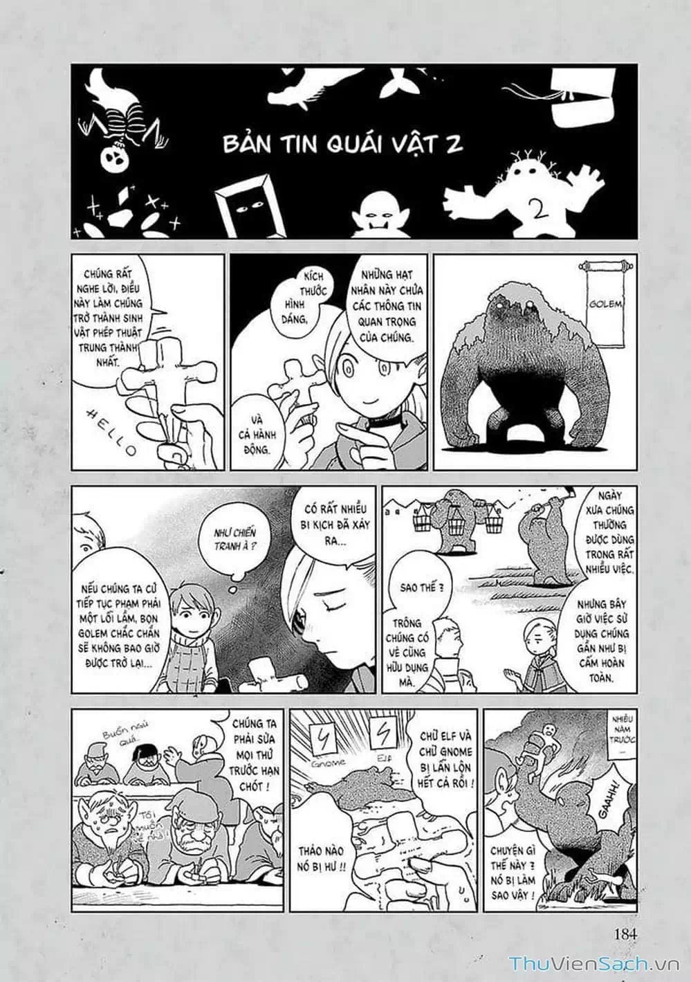 Truyện Tranh Mỹ Vị Hầm Ngục - Dungeon Meshi trang 4