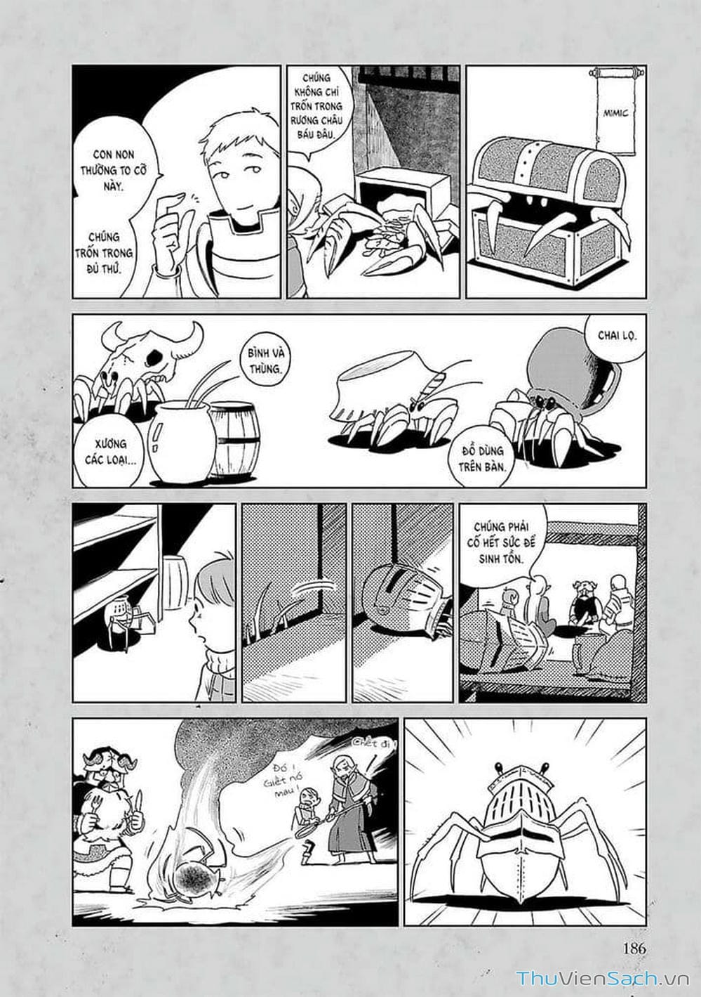 Truyện Tranh Mỹ Vị Hầm Ngục - Dungeon Meshi trang 4