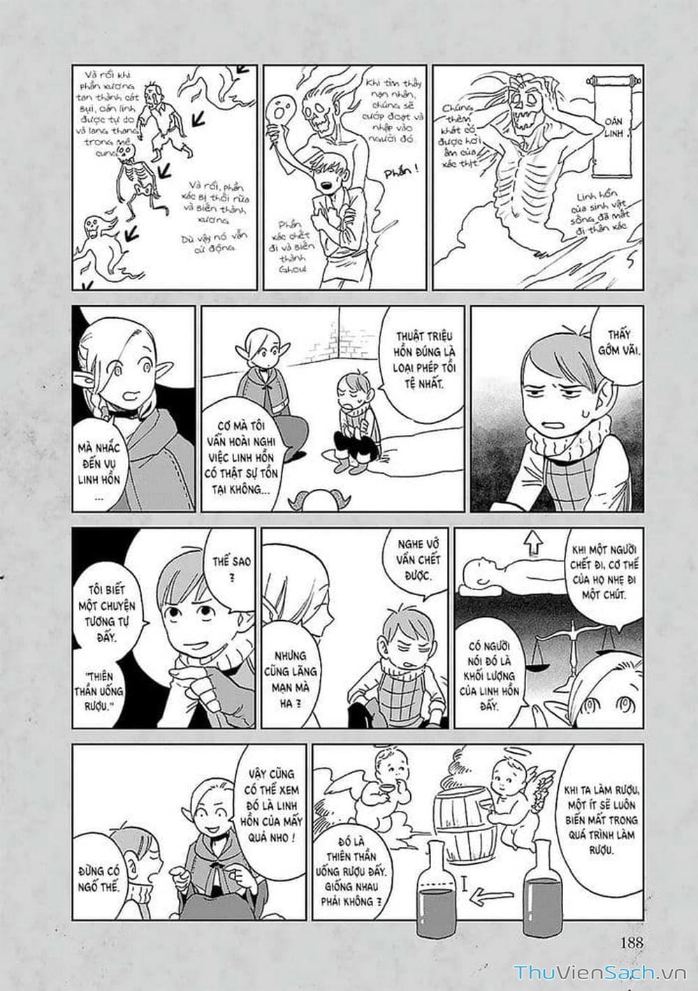 Truyện Tranh Mỹ Vị Hầm Ngục - Dungeon Meshi trang 4