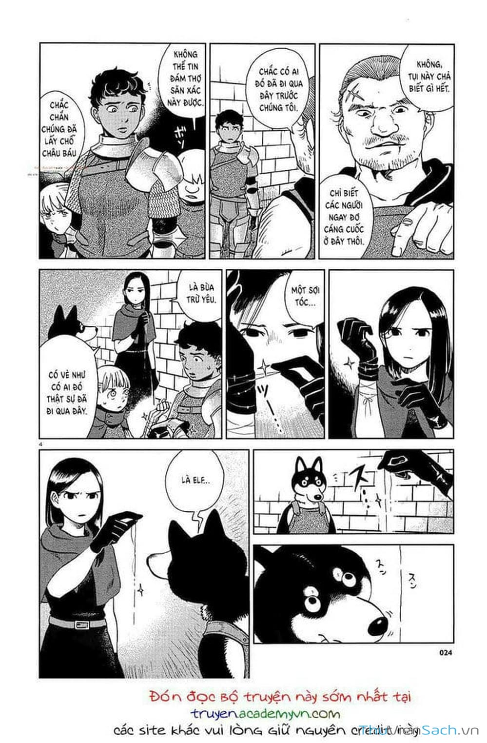 Truyện Tranh Mỹ Vị Hầm Ngục - Dungeon Meshi trang 4