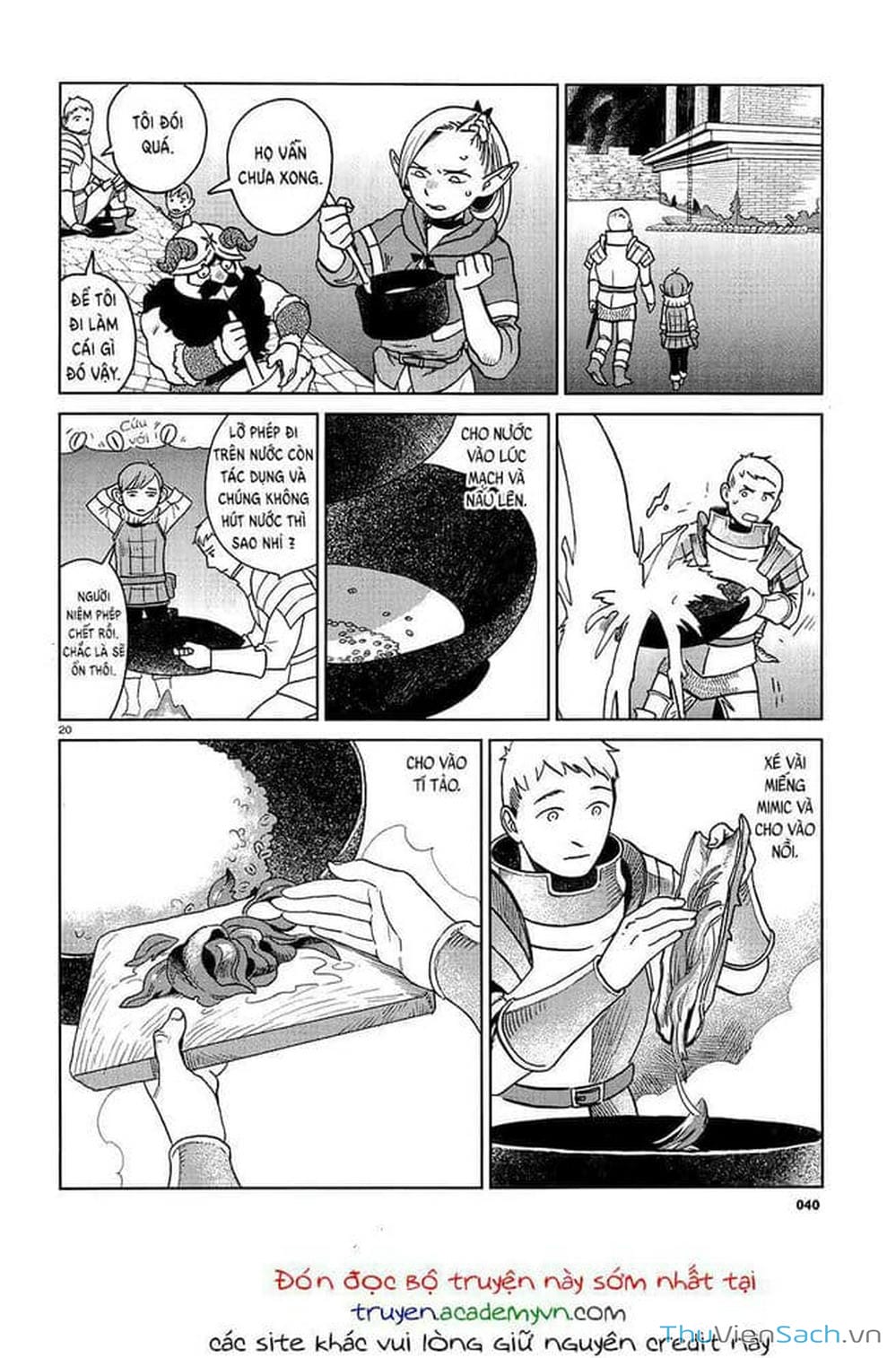 Truyện Tranh Mỹ Vị Hầm Ngục - Dungeon Meshi trang 406