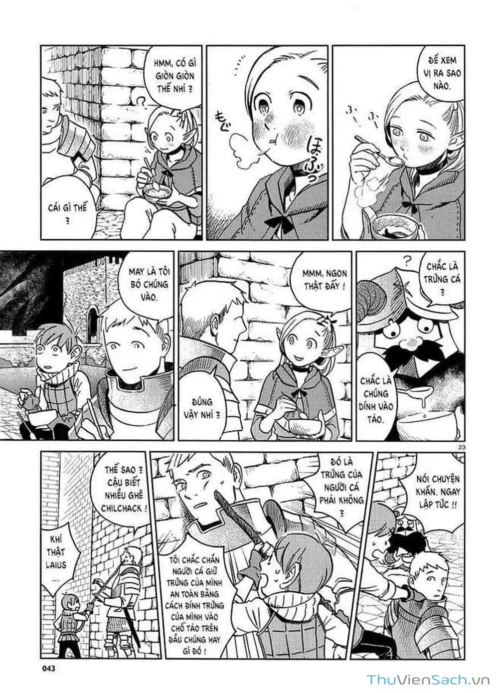 Truyện Tranh Mỹ Vị Hầm Ngục - Dungeon Meshi trang 4