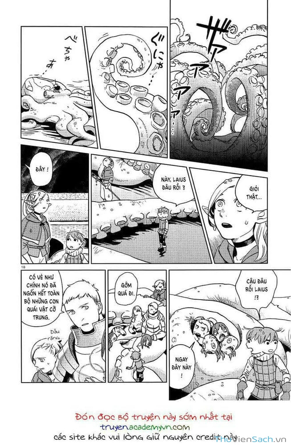 Truyện Tranh Mỹ Vị Hầm Ngục - Dungeon Meshi trang 4